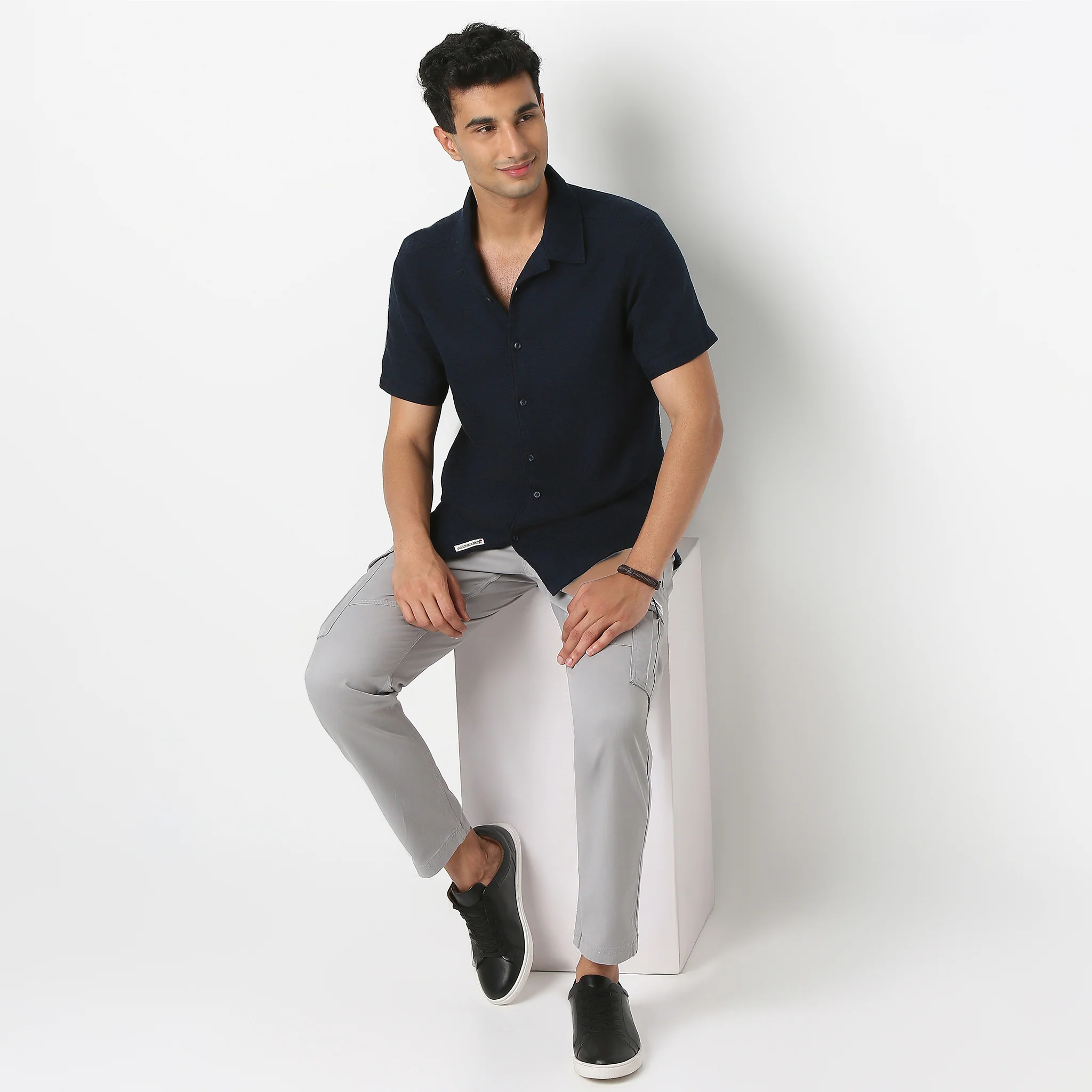 BAEᵉˣ Shirt - Camp Collar Solid
