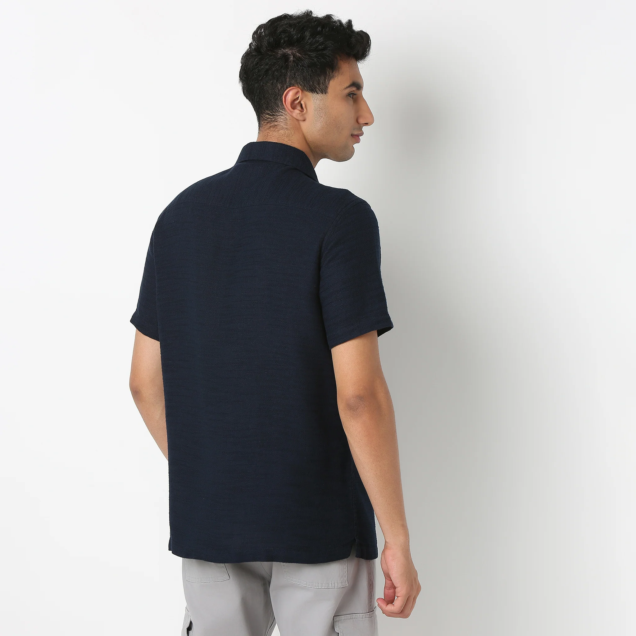BAEᵉˣ Shirt - Camp Collar Solid - Image 3
