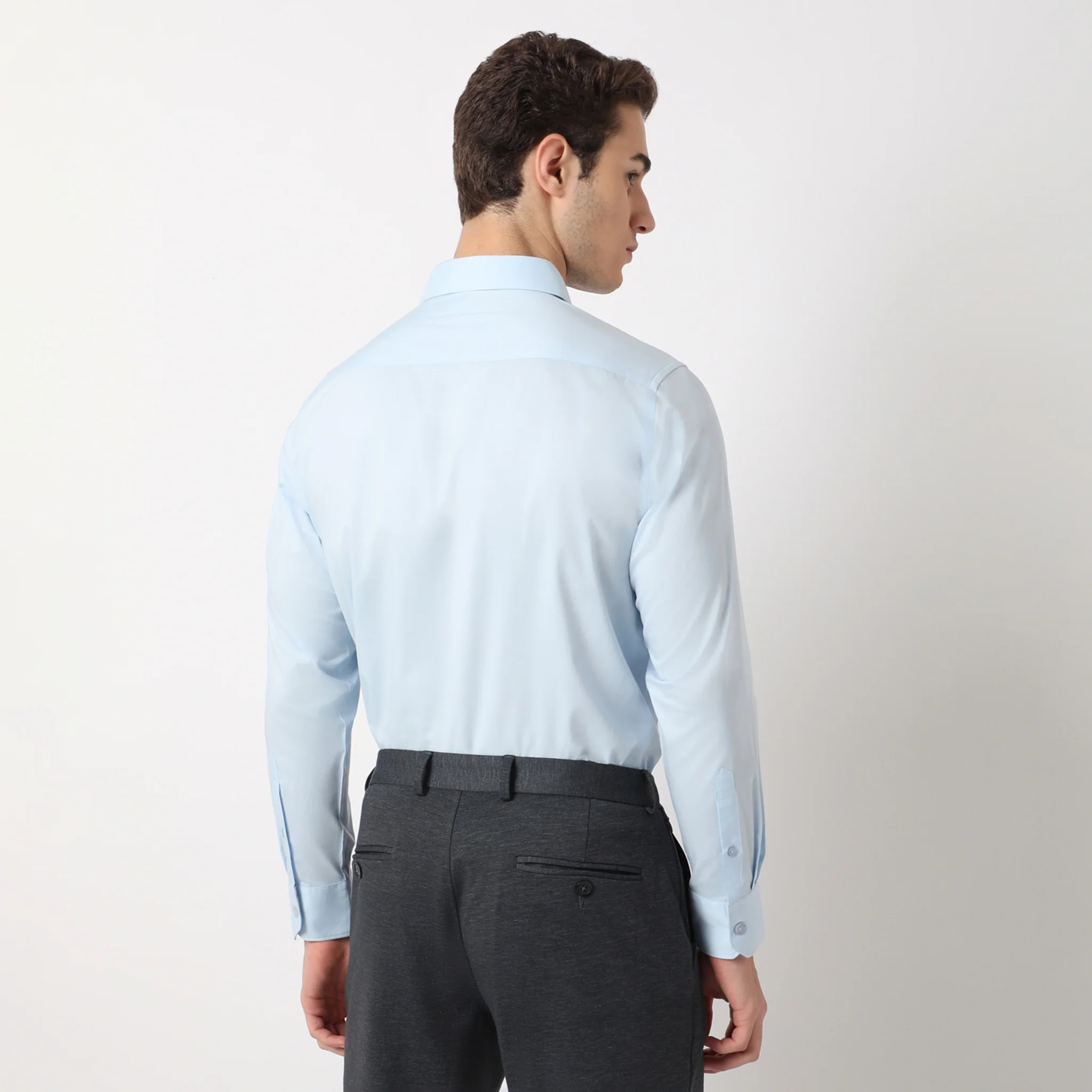 Cooltek™ Shirt - The Perfect Shirt - "Crease Free Tape Seamed Tailored Shirts” - Super Fine Cotton With E-Fast® Stretch - Regular Fit - Image 19