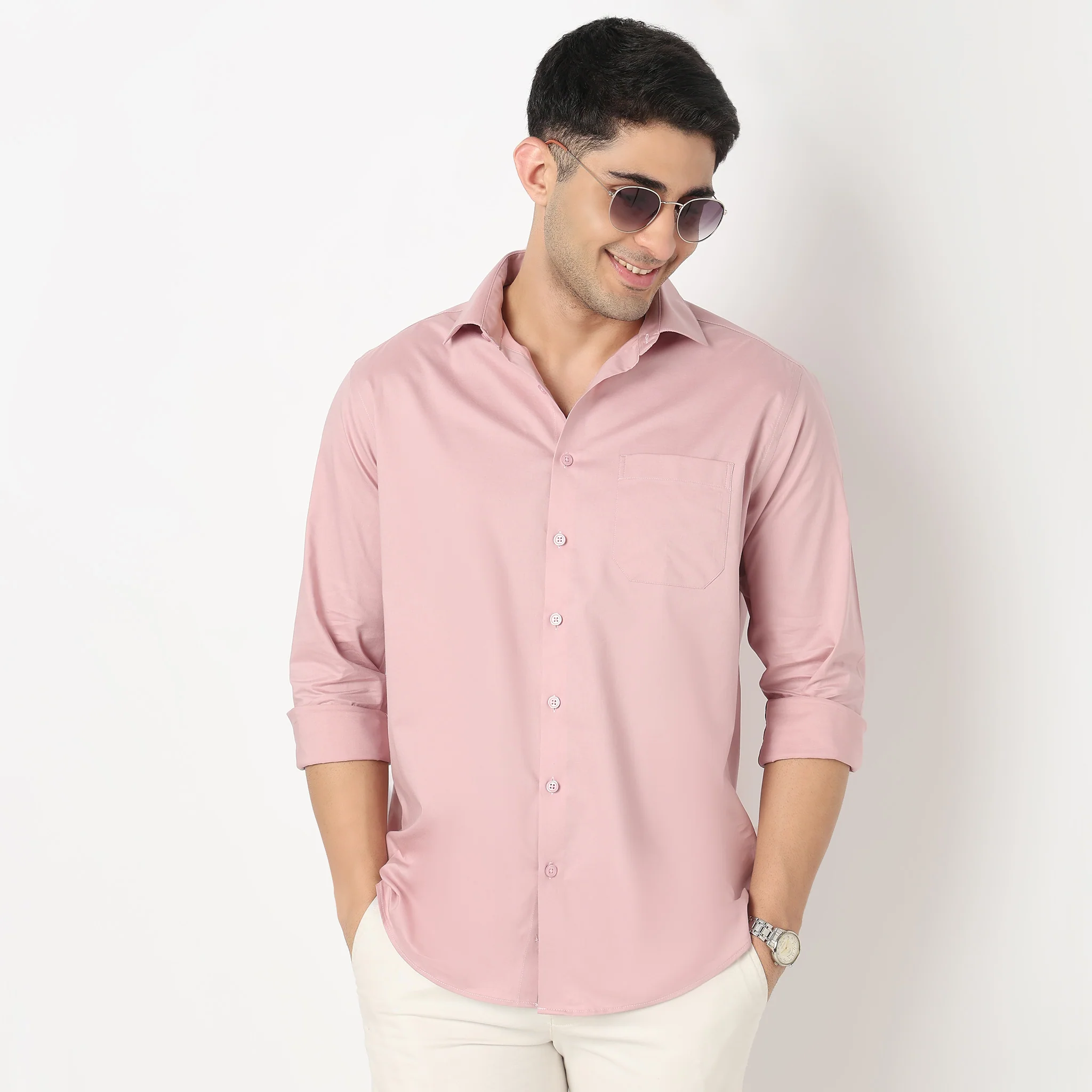 Cooltek™ Shirt - The Perfect Shirt - "Crease Free Tape Seamed Tailored Shirts” - Super Fine Cotton With E-Fast® Stretch - Regular Fit - Image 22