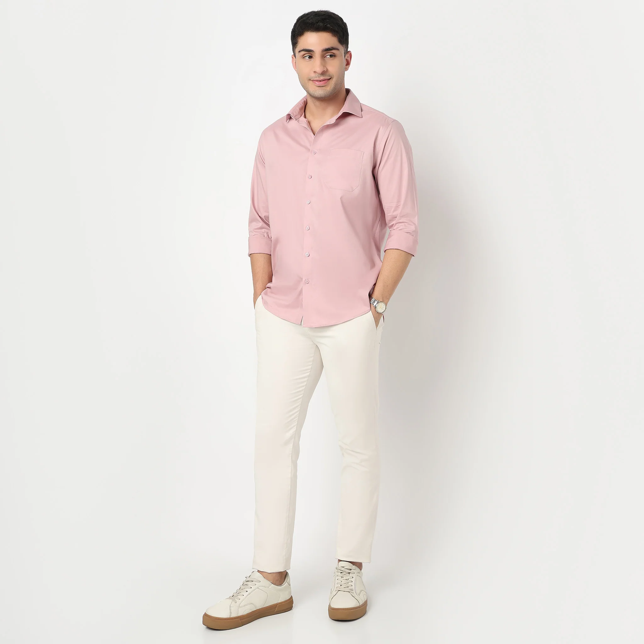 Cooltek™ Shirt - The Perfect Shirt - "Crease Free Tape Seamed Tailored Shirts” - Super Fine Cotton With E-Fast® Stretch - Regular Fit - Image 23