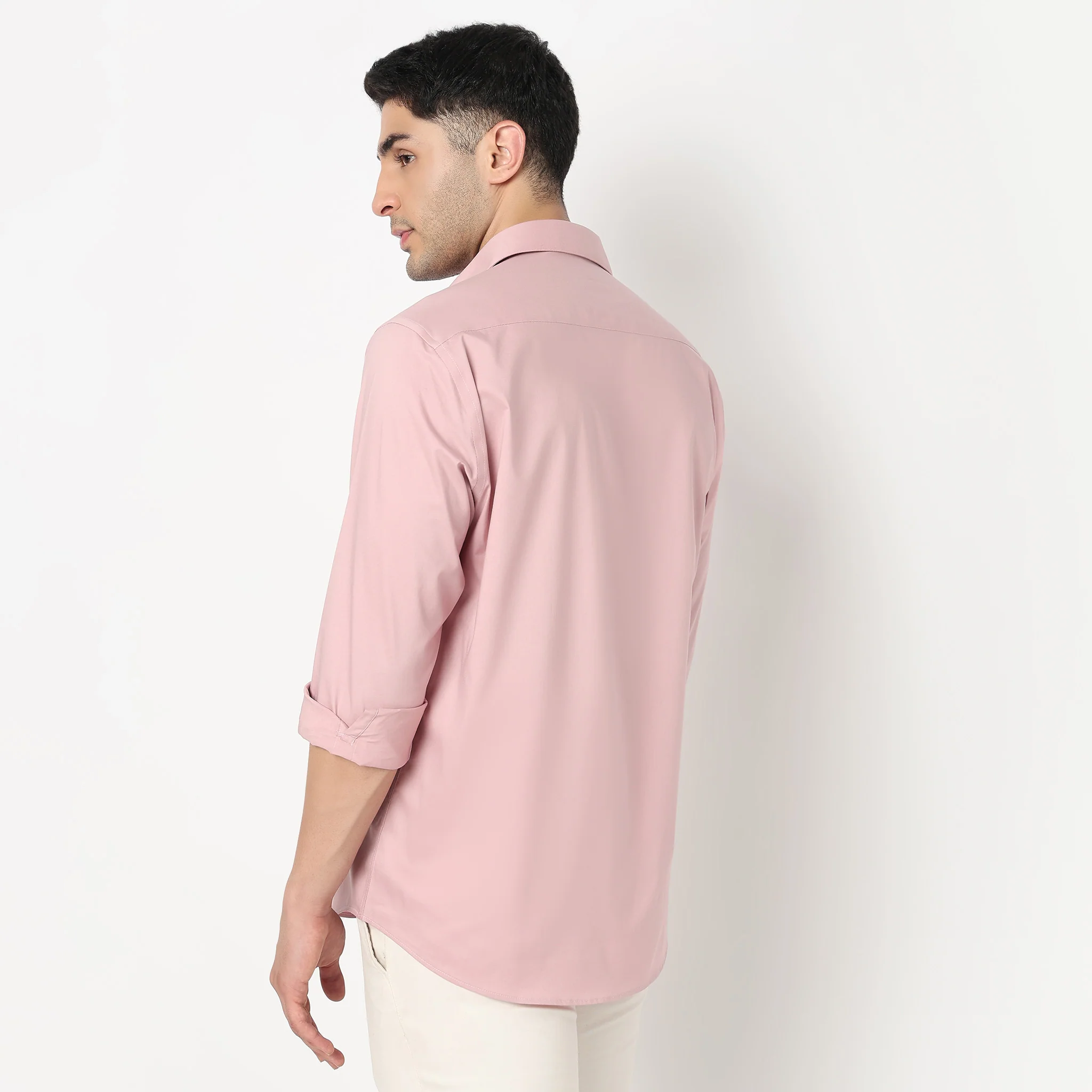 Cooltek™ Shirt - The Perfect Shirt - "Crease Free Tape Seamed Tailored Shirts” - Super Fine Cotton With E-Fast® Stretch - Regular Fit - Image 24
