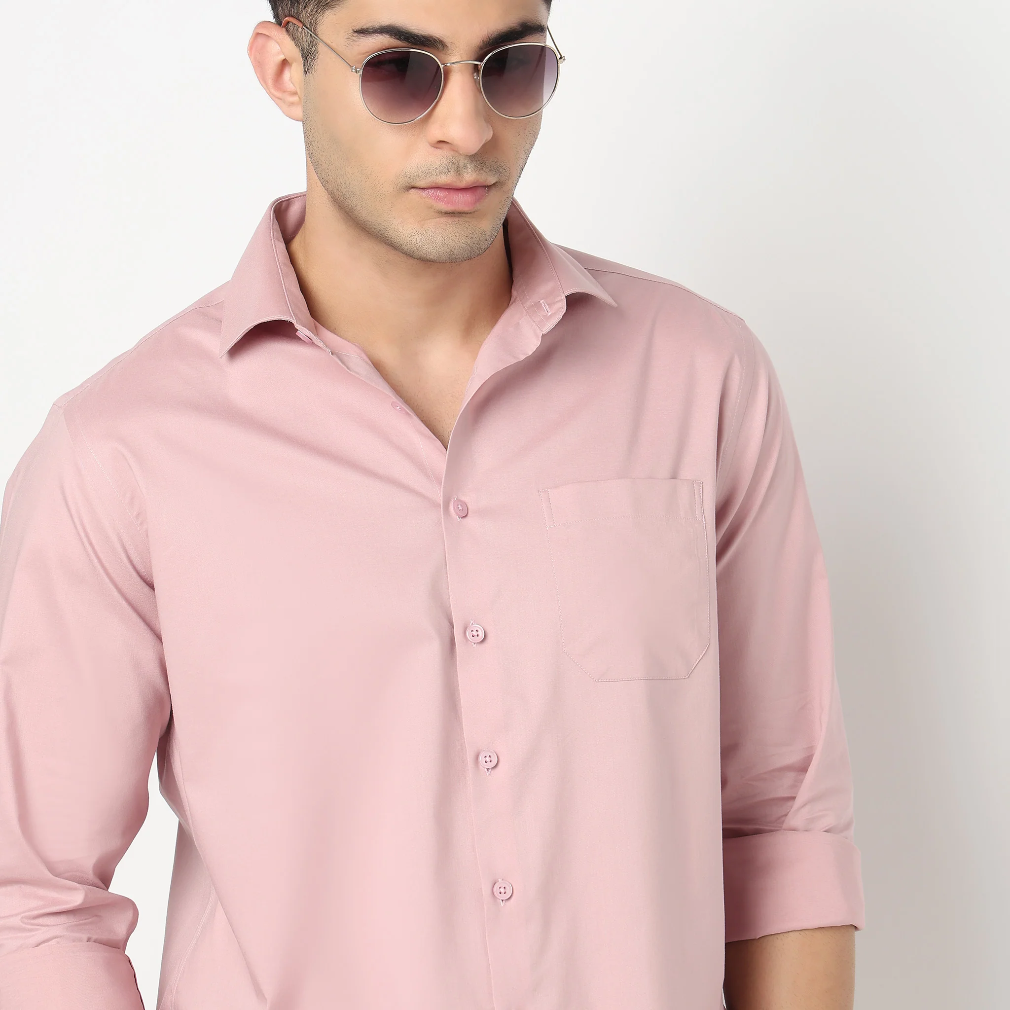 Cooltek™ Shirt - The Perfect Shirt - "Crease Free Tape Seamed Tailored Shirts” - Super Fine Cotton With E-Fast® Stretch - Regular Fit - Image 25