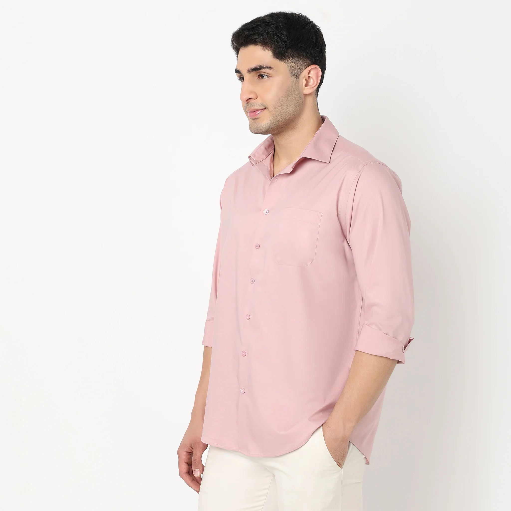Cooltek™ Shirt - The Perfect Shirt - "Crease Free Tape Seamed Tailored Shirts” - Super Fine Cotton With E-Fast® Stretch - Regular Fit - Image 26