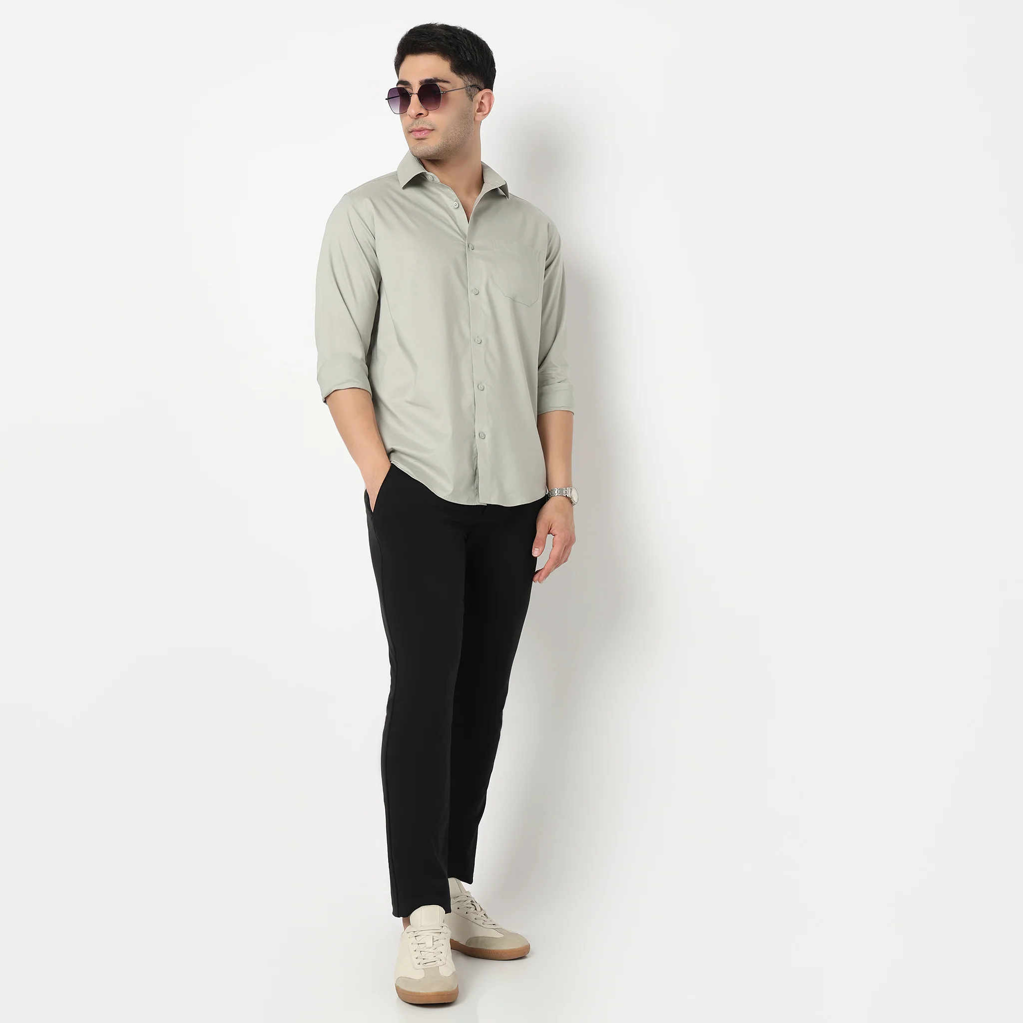Cooltek™ Shirt - The Perfect Shirt - "Crease Free Tape Seamed Tailored Shirts” - Super Fine Cotton With E-Fast® Stretch - Regular Fit - Image 27