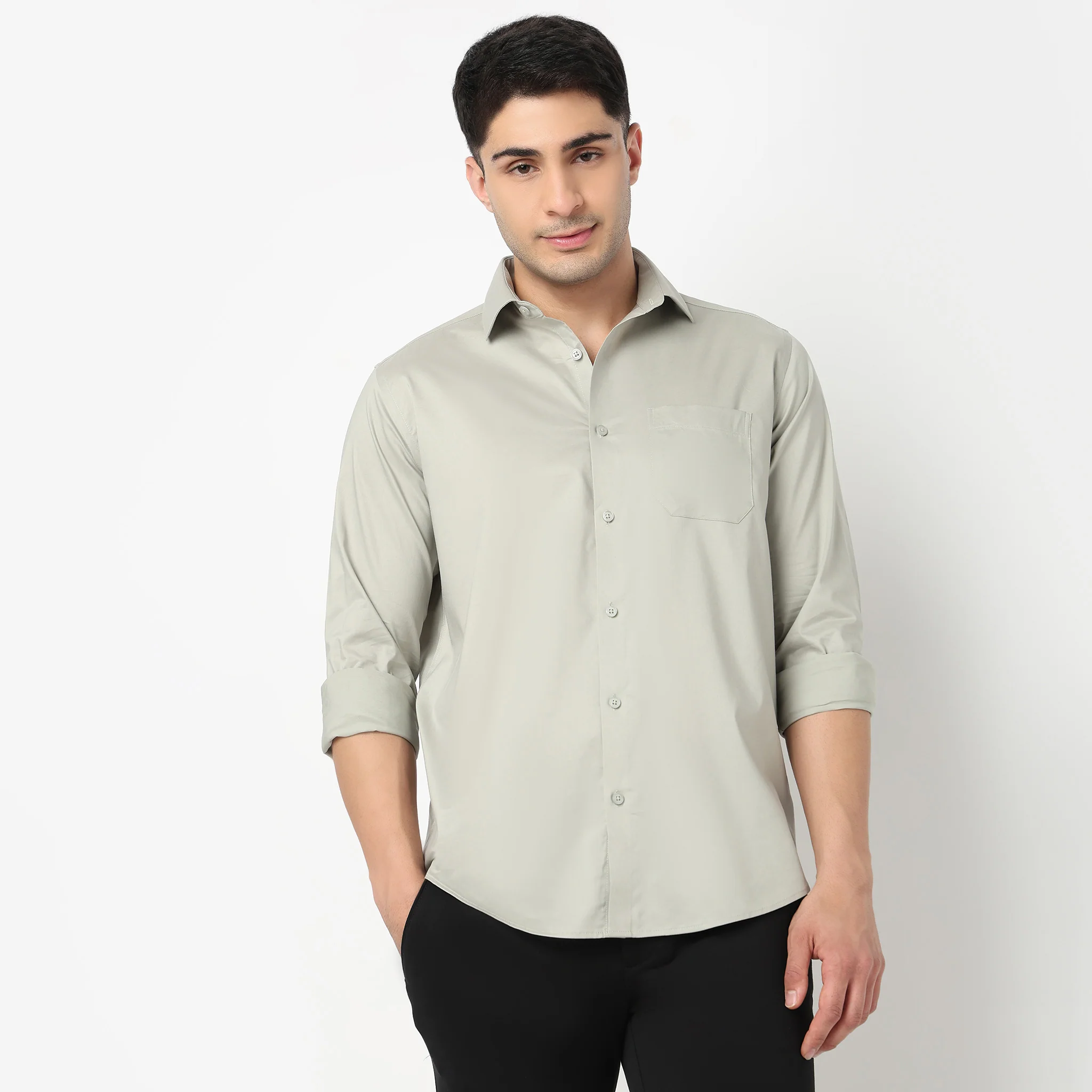 Cooltek™ Shirt - The Perfect Shirt - "Crease Free Tape Seamed Tailored Shirts” - Super Fine Cotton With E-Fast® Stretch - Regular Fit - Image 28