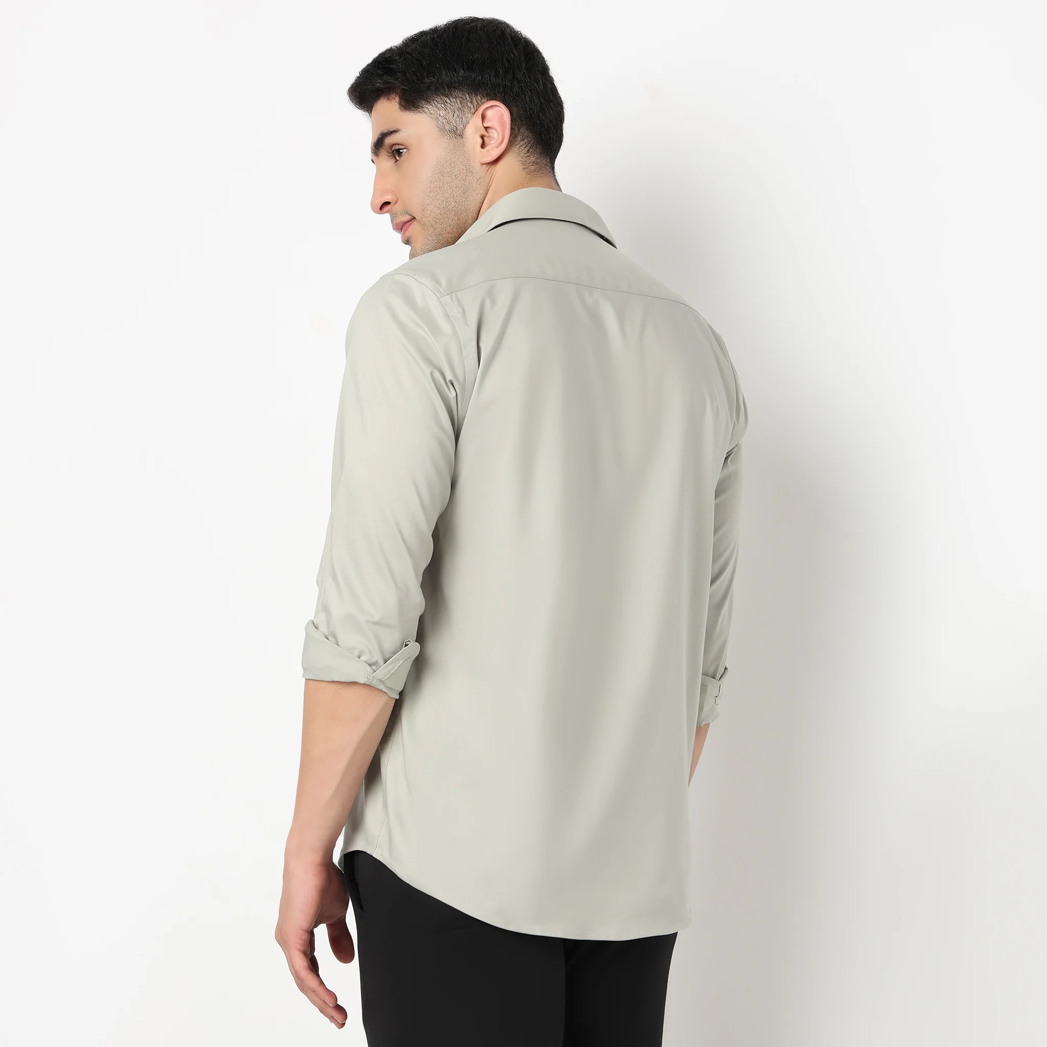 Cooltek™ Shirt - The Perfect Shirt - "Crease Free Tape Seamed Tailored Shirts” - Super Fine Cotton With E-Fast® Stretch - Regular Fit - Image 29