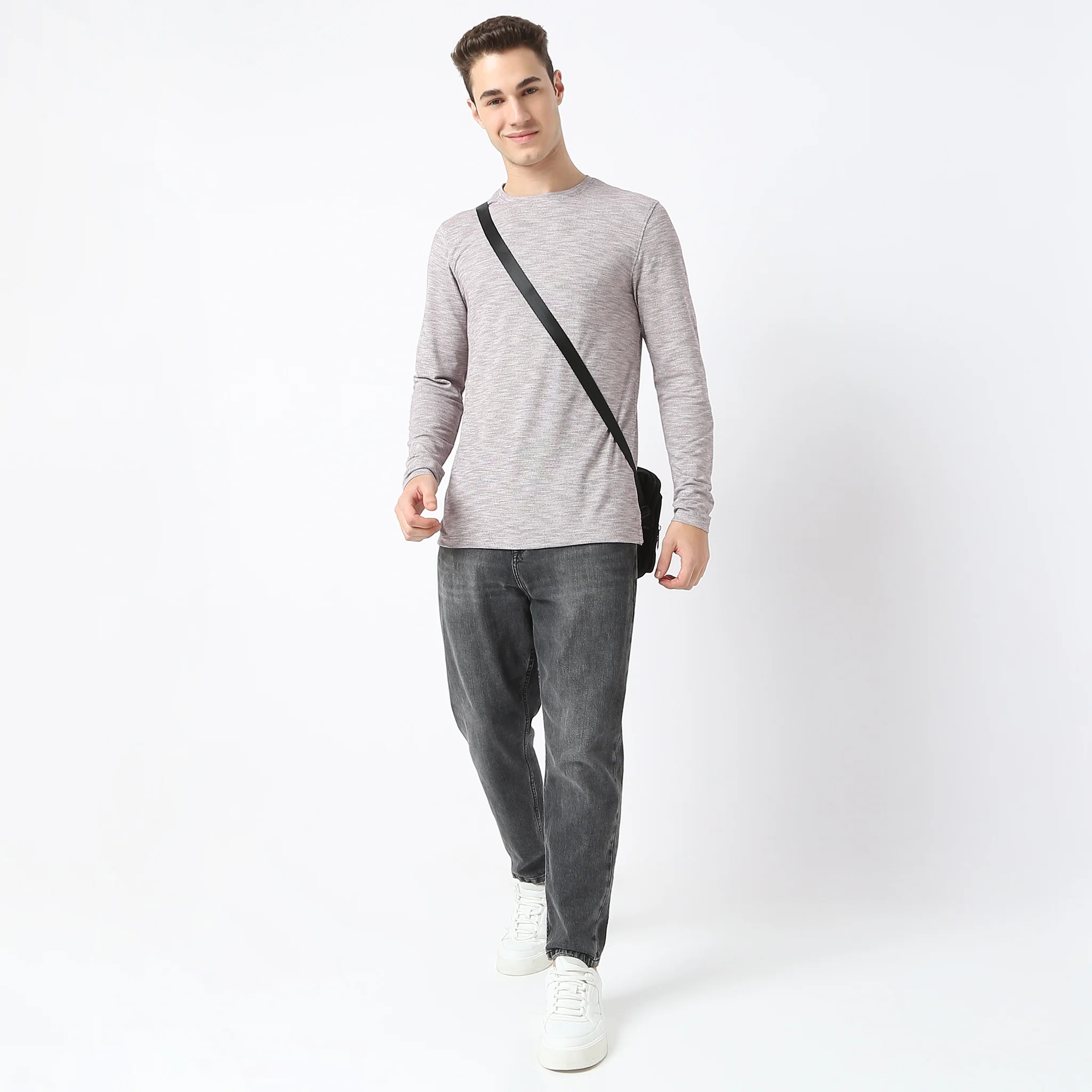 Crusier™ Tees - 3 Dimension Structured Tee Full Sleeves - Regular Fit - Image 11
