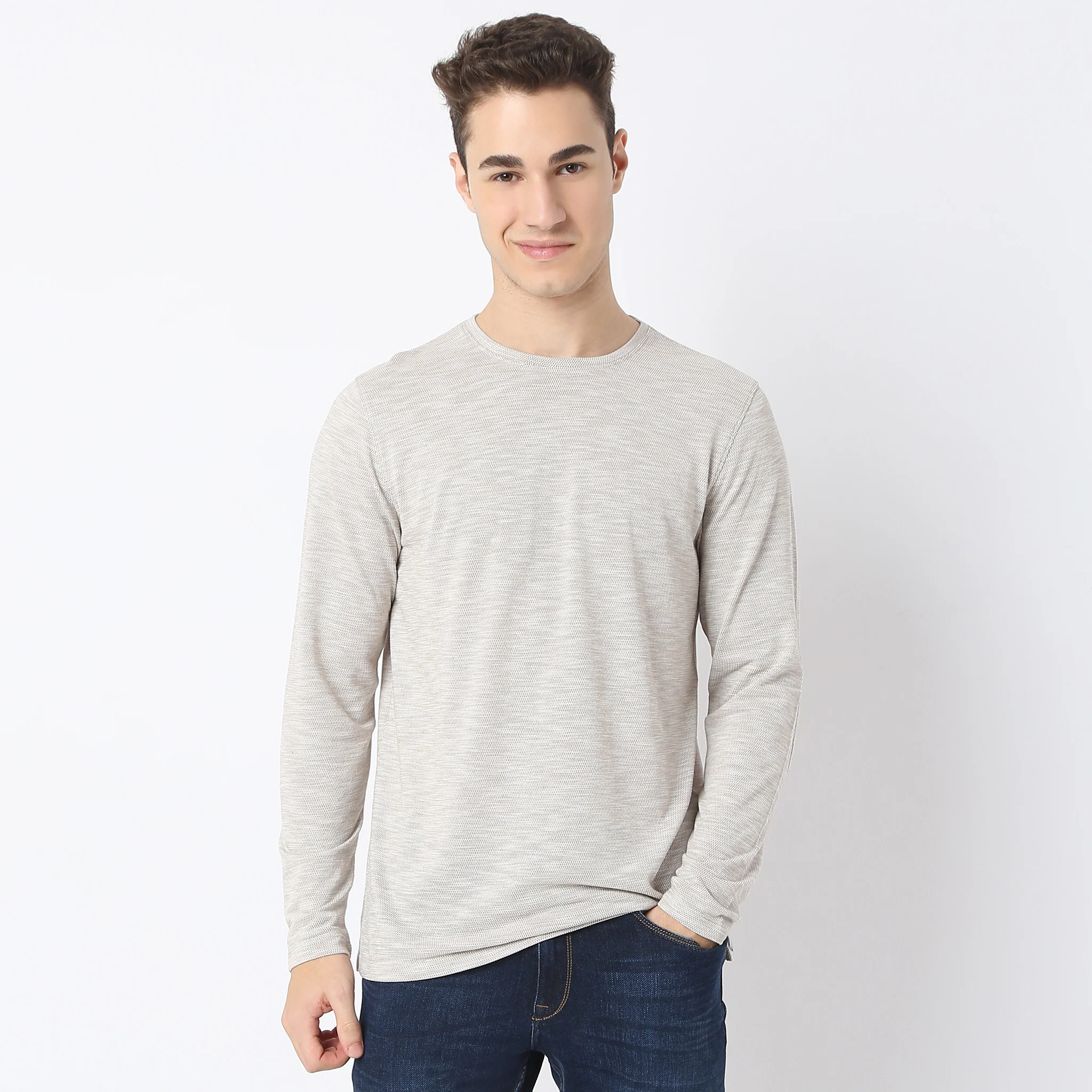 Crusier™ Tees - 3 Dimension Structured Tee Full Sleeves - Regular Fit - Image 7