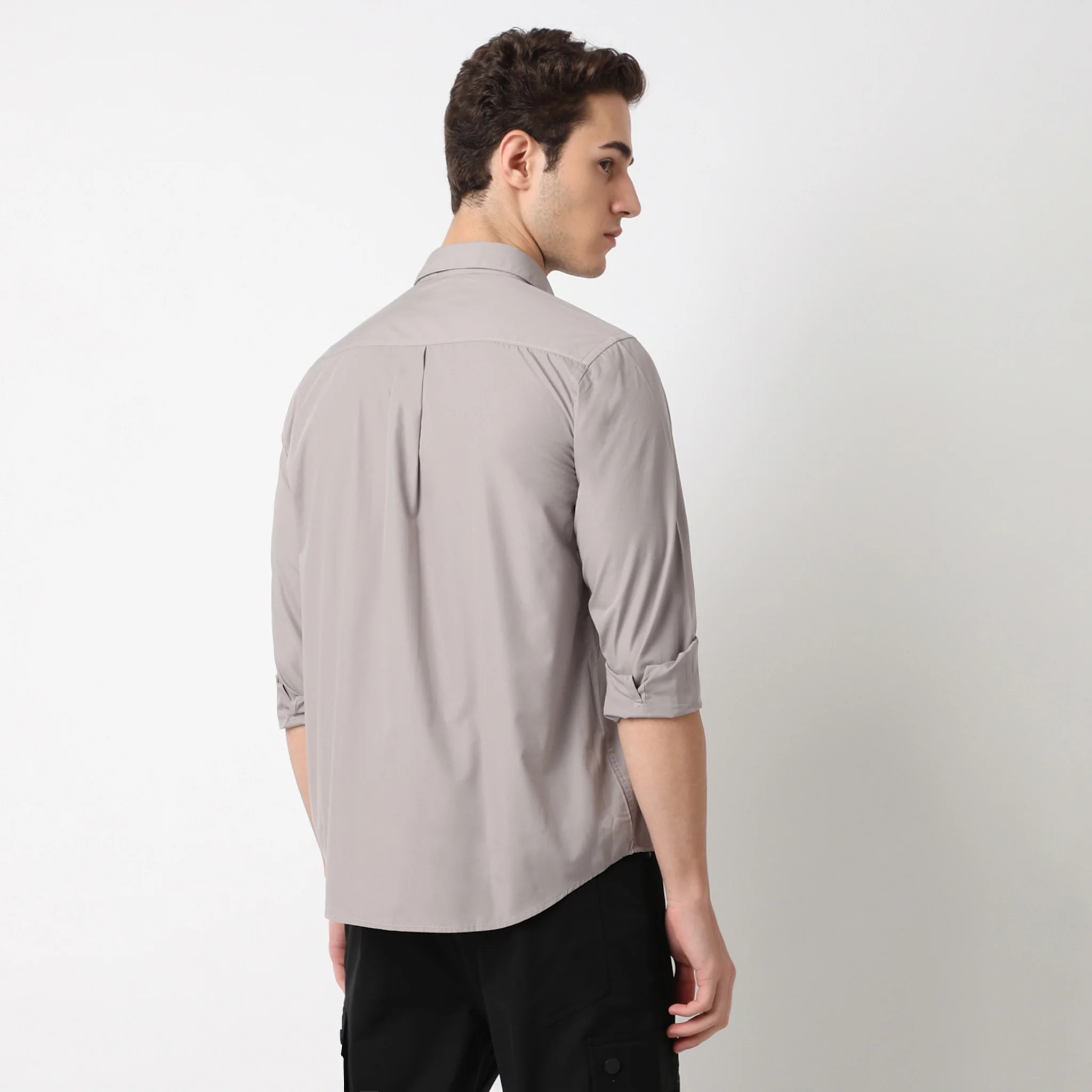 Elemental™ Shirt - Easy Care Smart Solid Casual - Full Sleeves Regular Fit - Image 28
