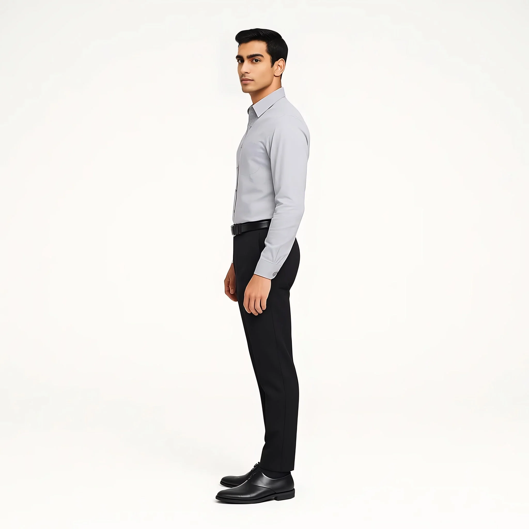 Elemental™ Shirt - Easy Care Smart Solid Casual - Full Sleeves Regular Fit - Image 50