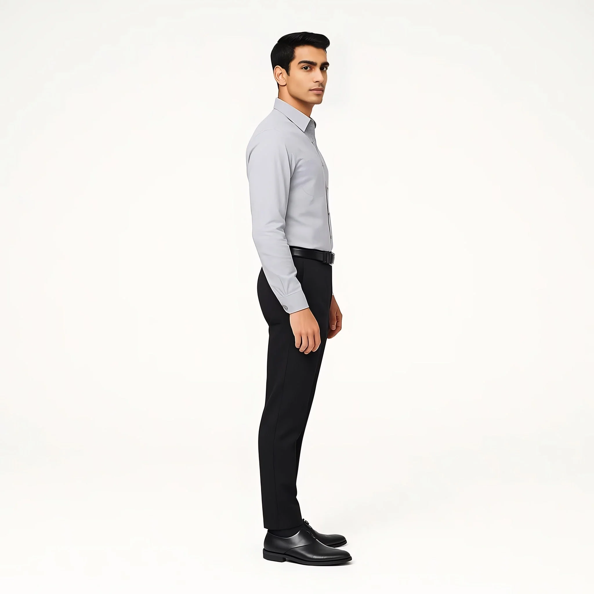 Elemental™ Shirt - Easy Care Smart Solid Casual - Full Sleeves Regular Fit - Image 51