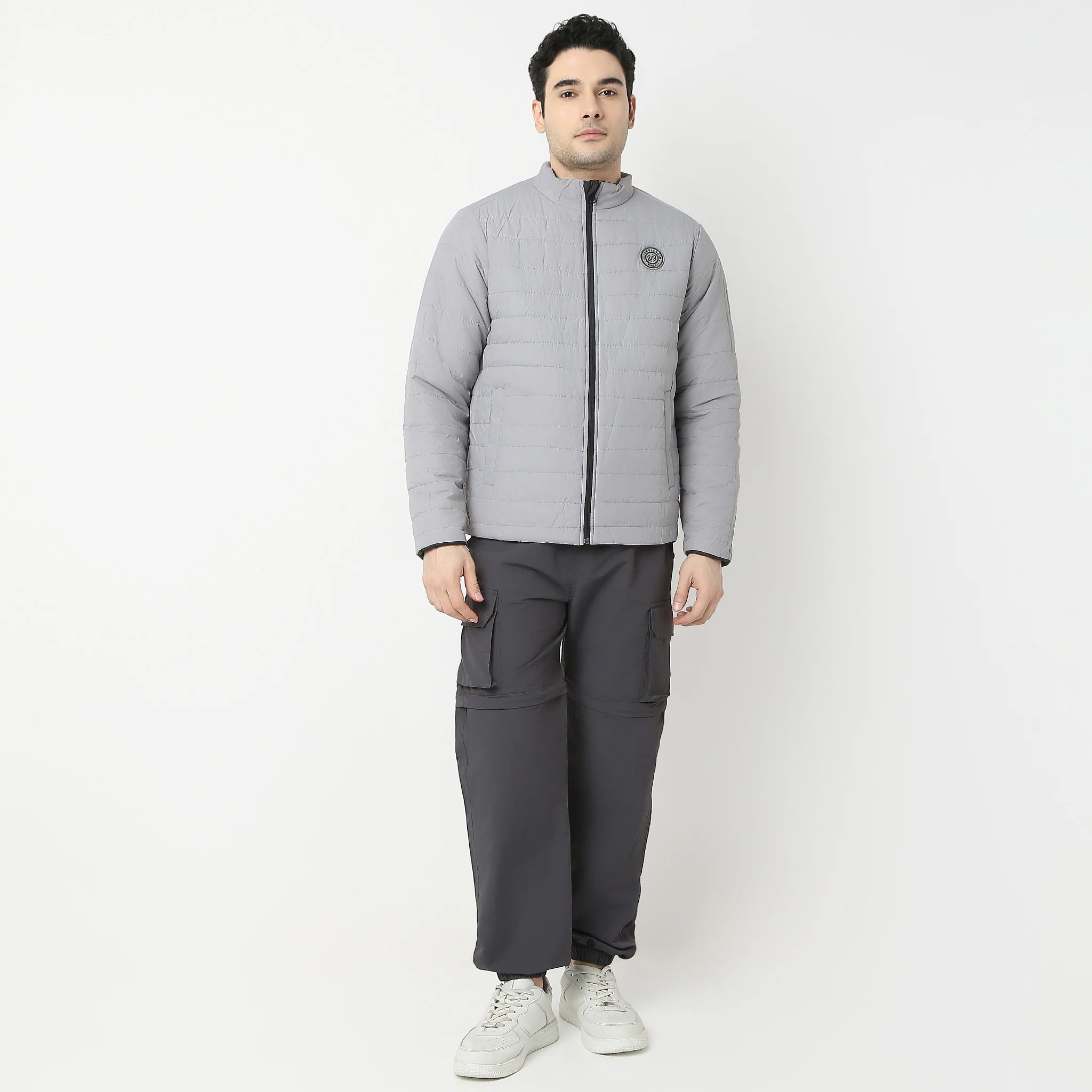 Winter Edit™ - Puffer Bomber Jacket - With Zip Closing and 2 Pockets - Image 12