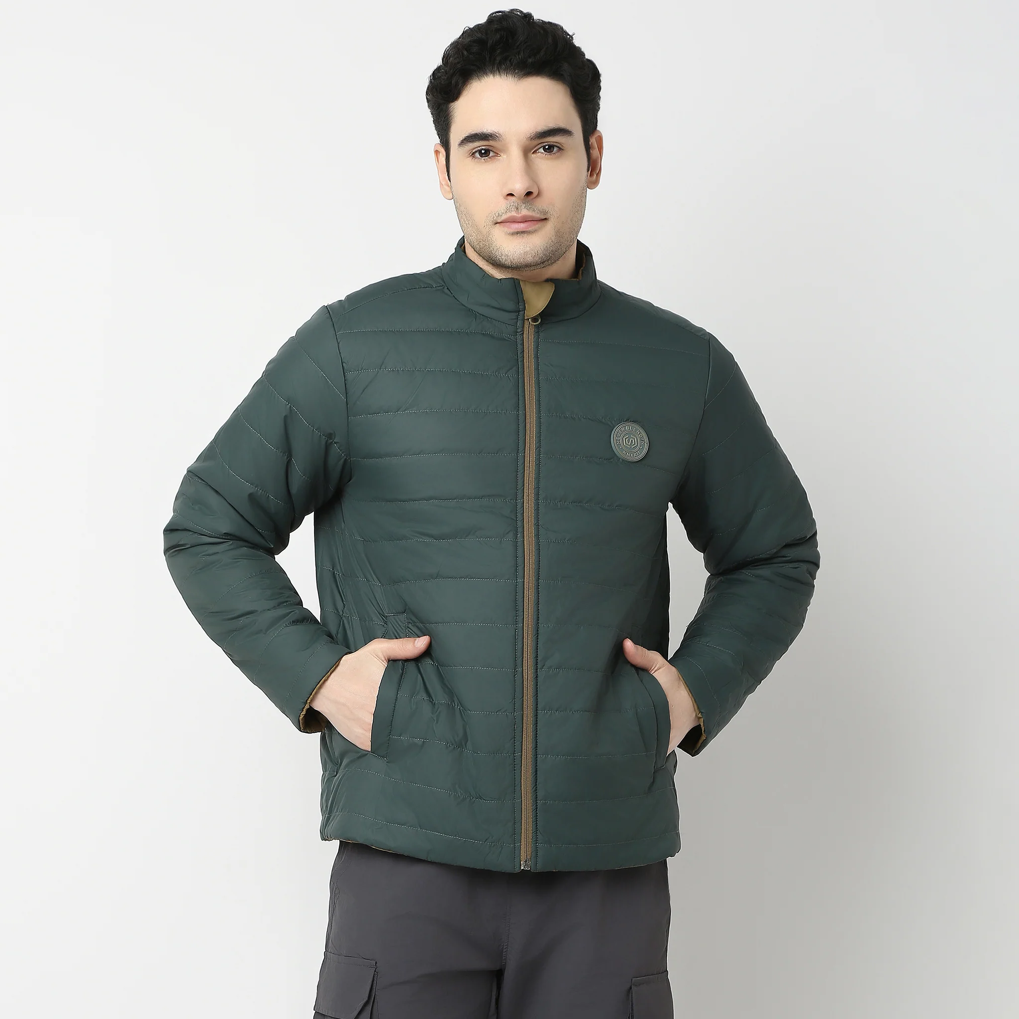Winter Edit™ - Puffer Bomber Jacket - With Zip Closing and 2 Pockets - Image 19