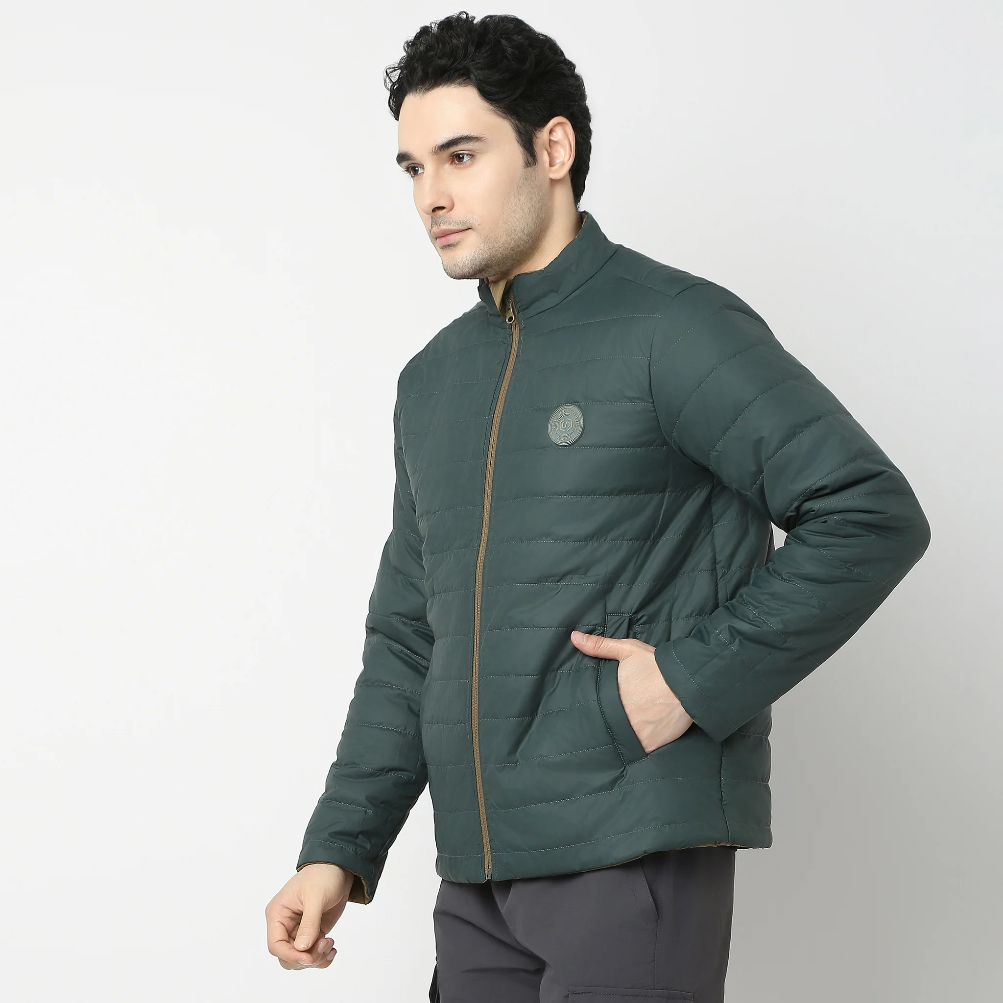 Winter Edit™ - Puffer Bomber Jacket - With Zip Closing and 2 Pockets - Image 20