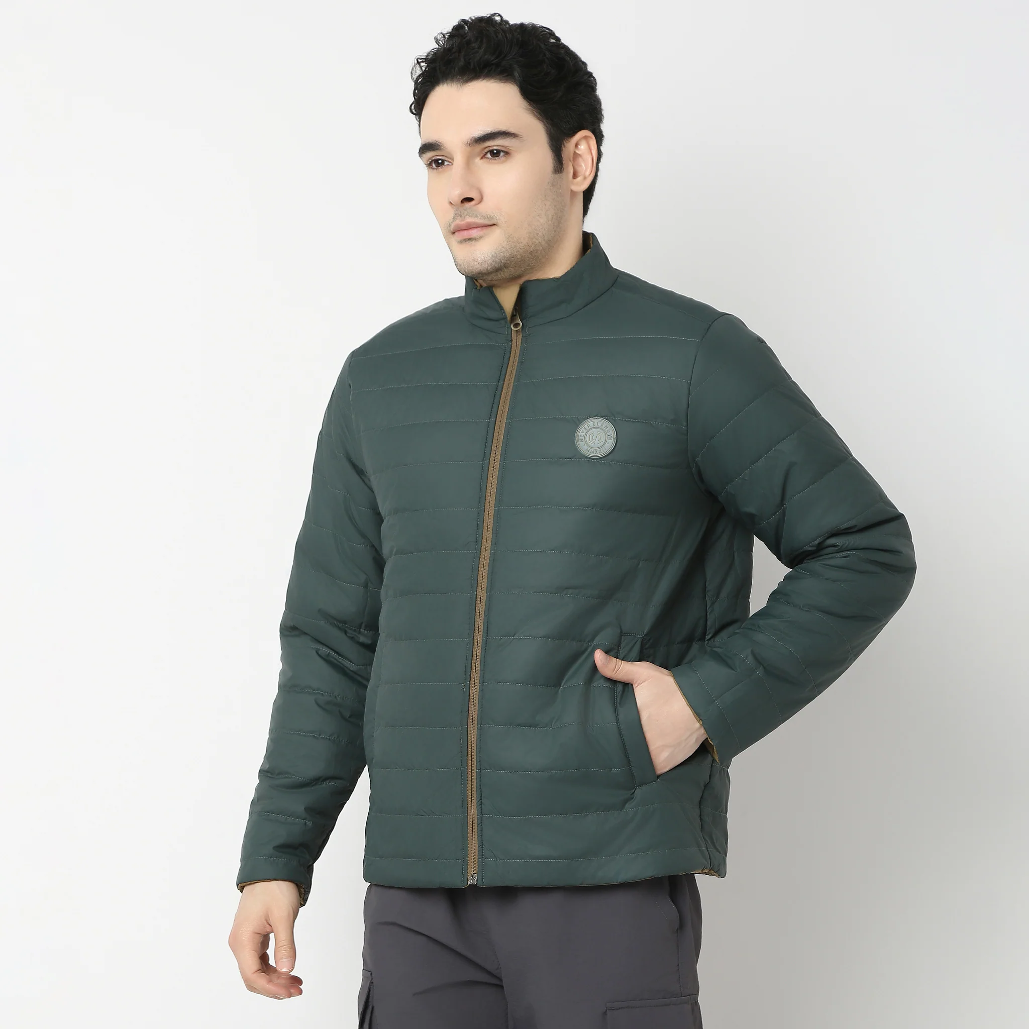 Winter Edit™ - Puffer Bomber Jacket - With Zip Closing and 2 Pockets - Image 22