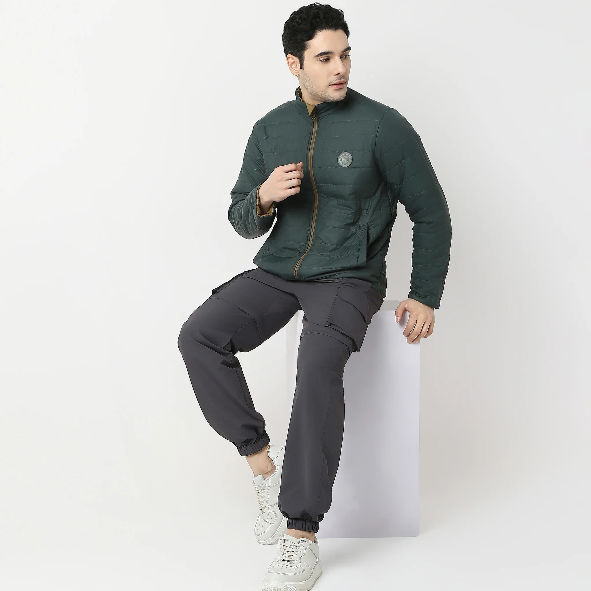 Winter Edit™ - Puffer Bomber Jacket - With Zip Closing and 2 Pockets - Image 23