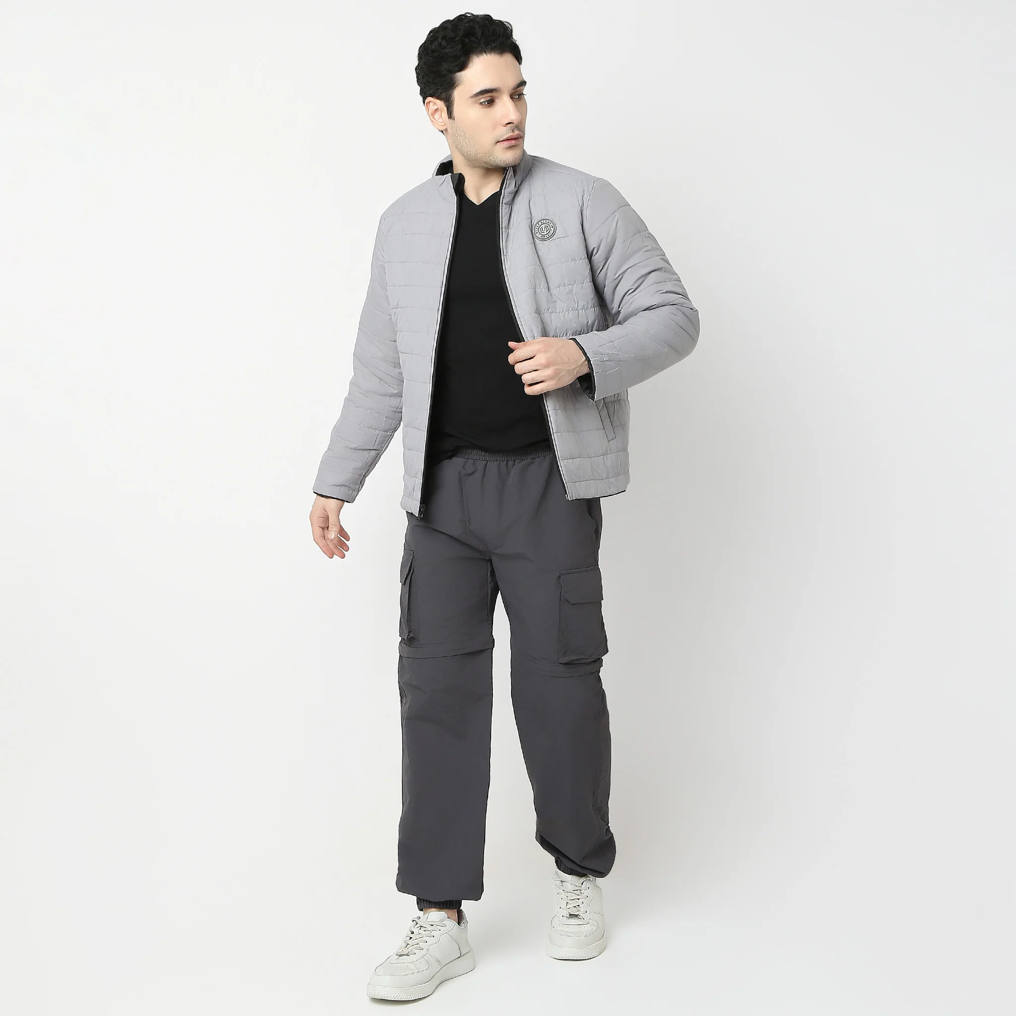 Winter Edit™ - Puffer Bomber Jacket - With Zip Closing and 2 Pockets - Image 7