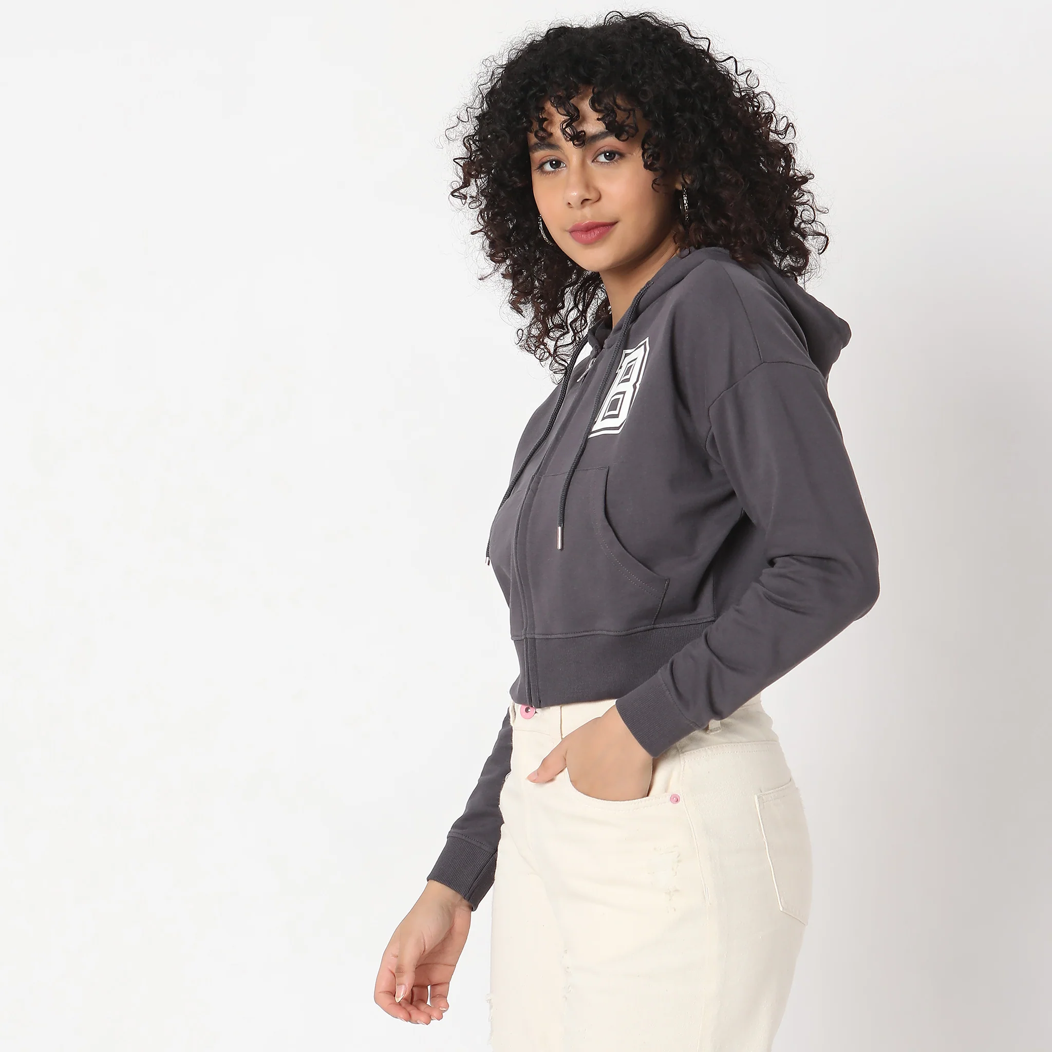 Regular Fit Solid Jacket - Image 10