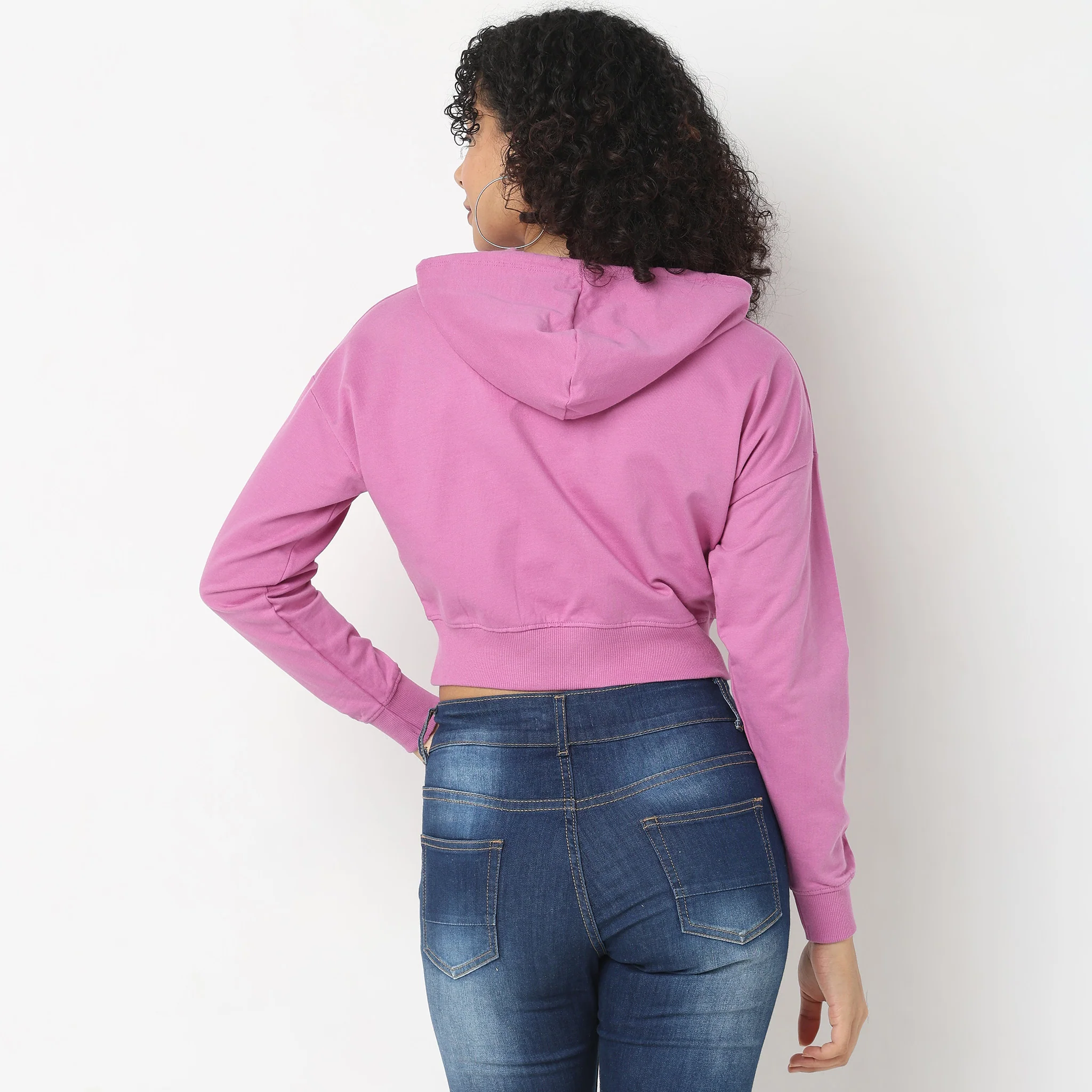 Regular Fit Solid Jacket - Image 3