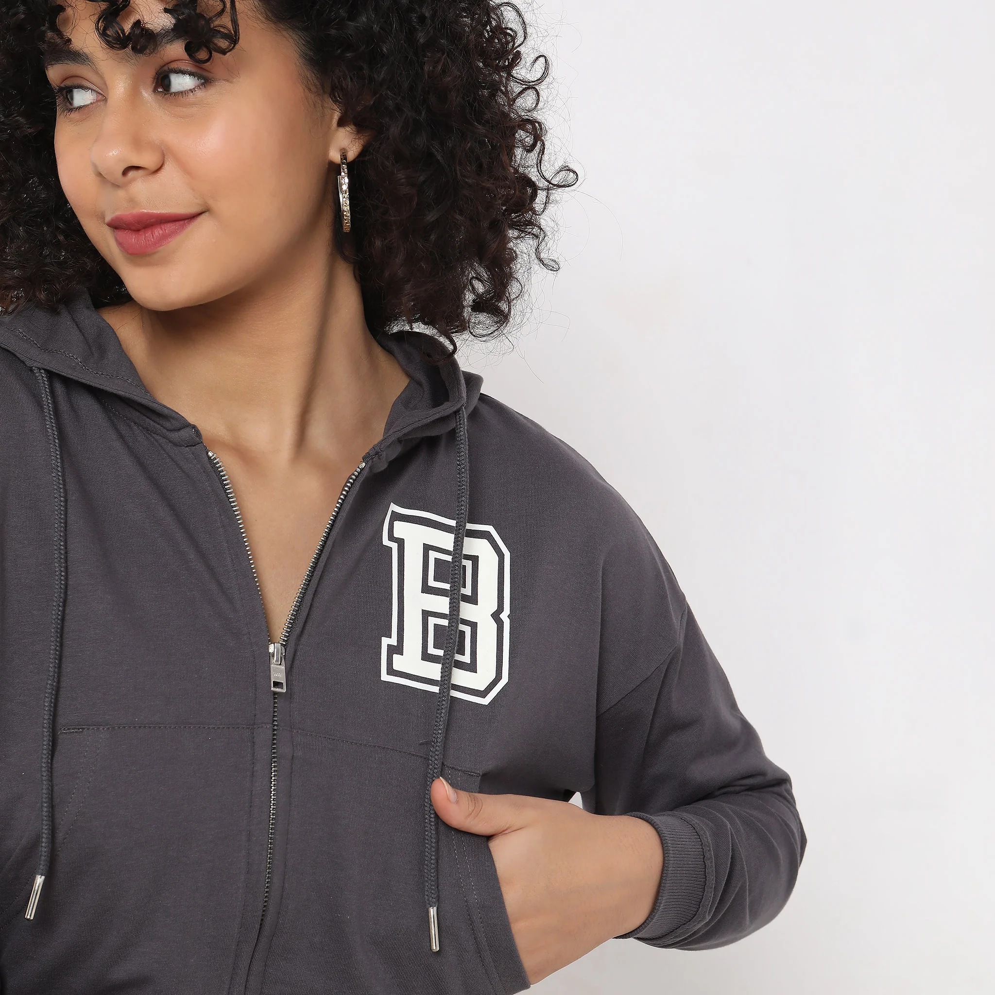 Regular Fit Solid Jacket - Image 9