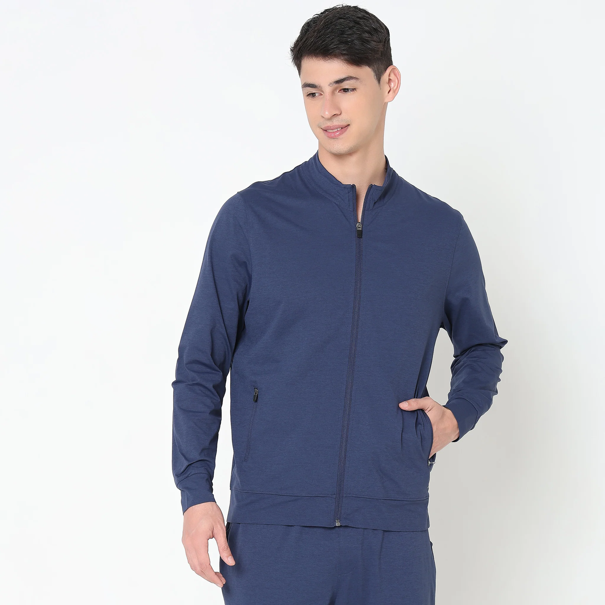 AirJack™ 24 - Regular Fit Solid Jacket With 2 Zip Pockets. LightWeight, breathable - perfect for all Weather. - Image 31