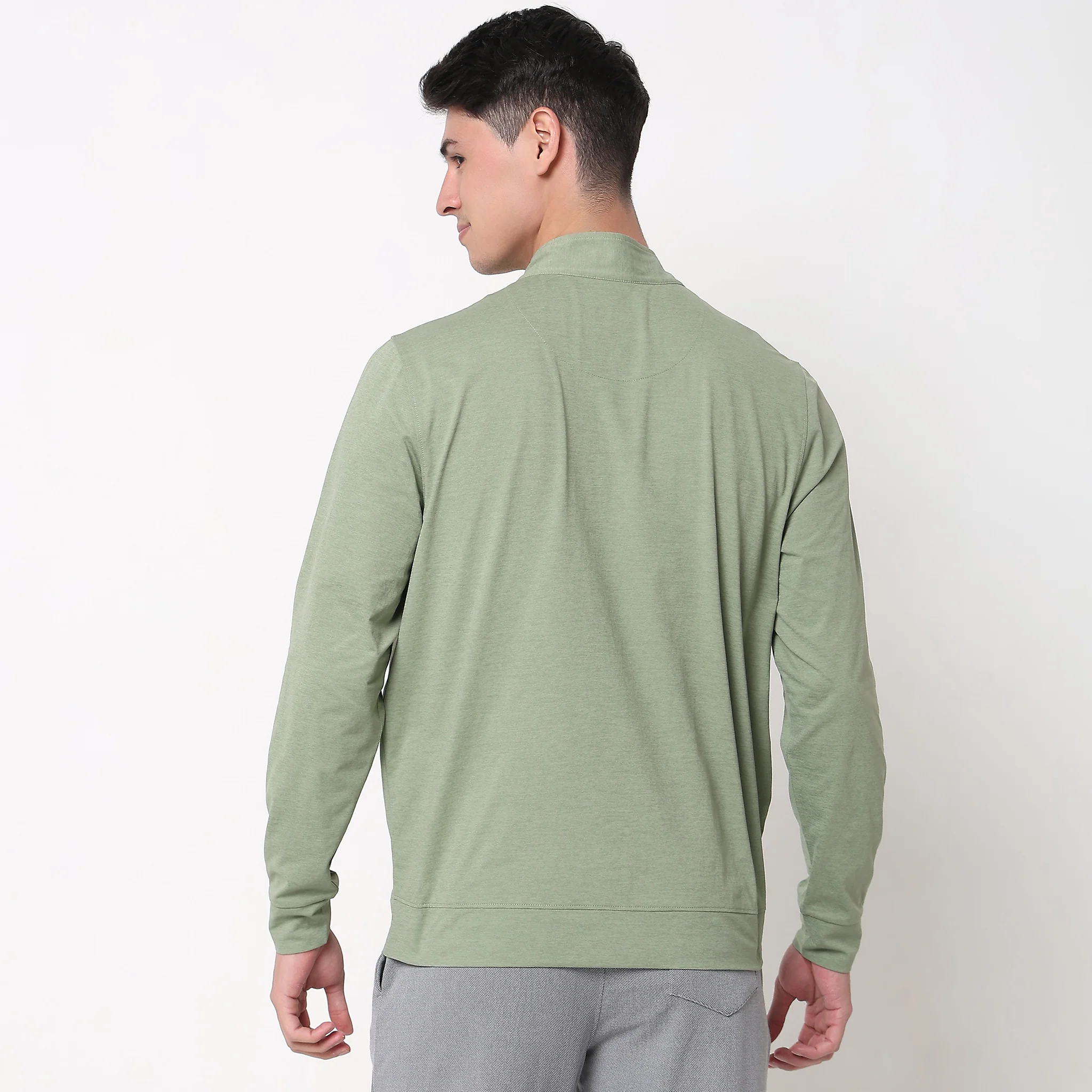AirJack™ 24 - Regular Fit Solid Jacket With 2 Zip Pockets. LightWeight, breathable - perfect for all Weather. - Image 37