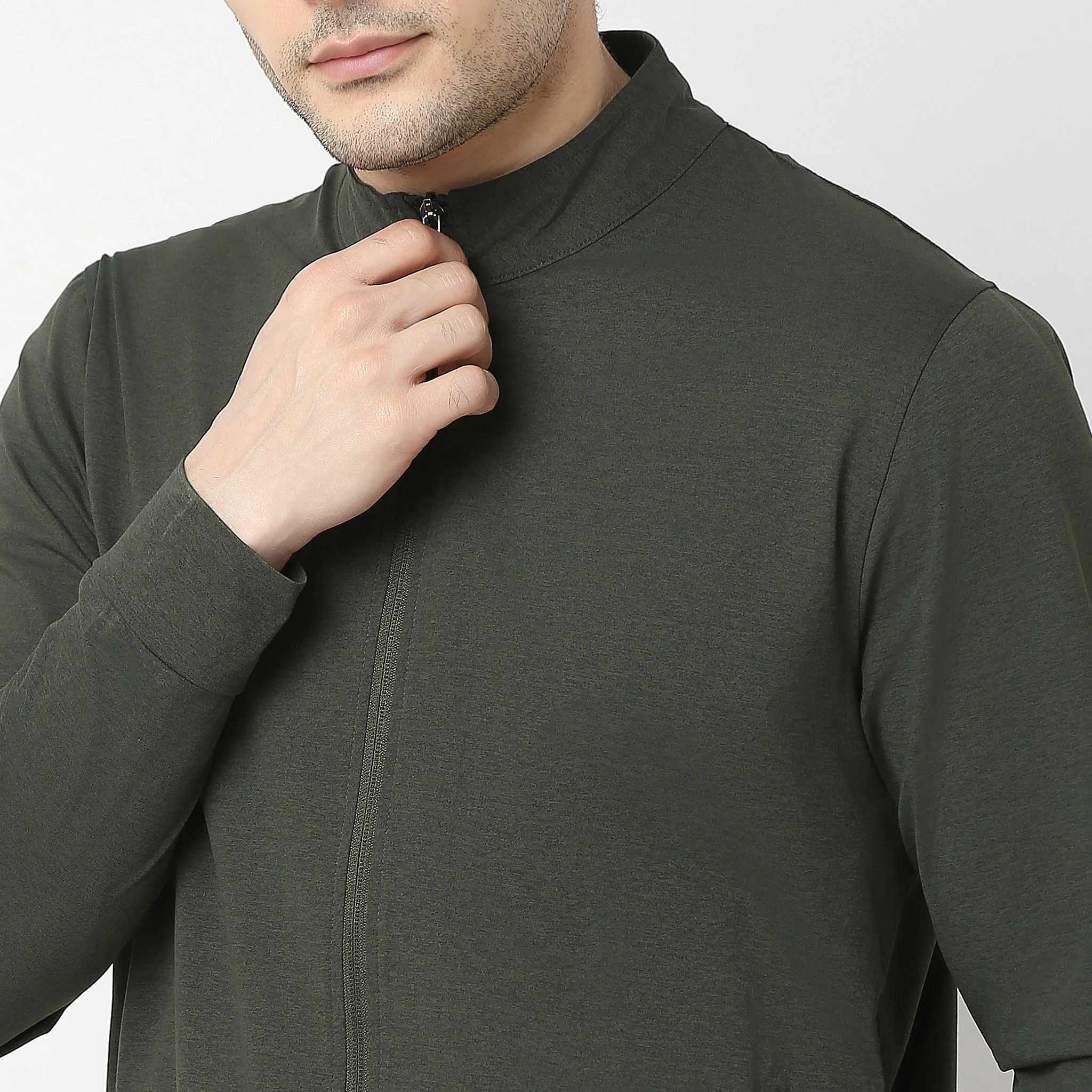 AirJack™ 24 - Regular Fit Solid Jacket With 2 Zip Pockets. LightWeight, breathable - perfect for all Weather. - Image 53