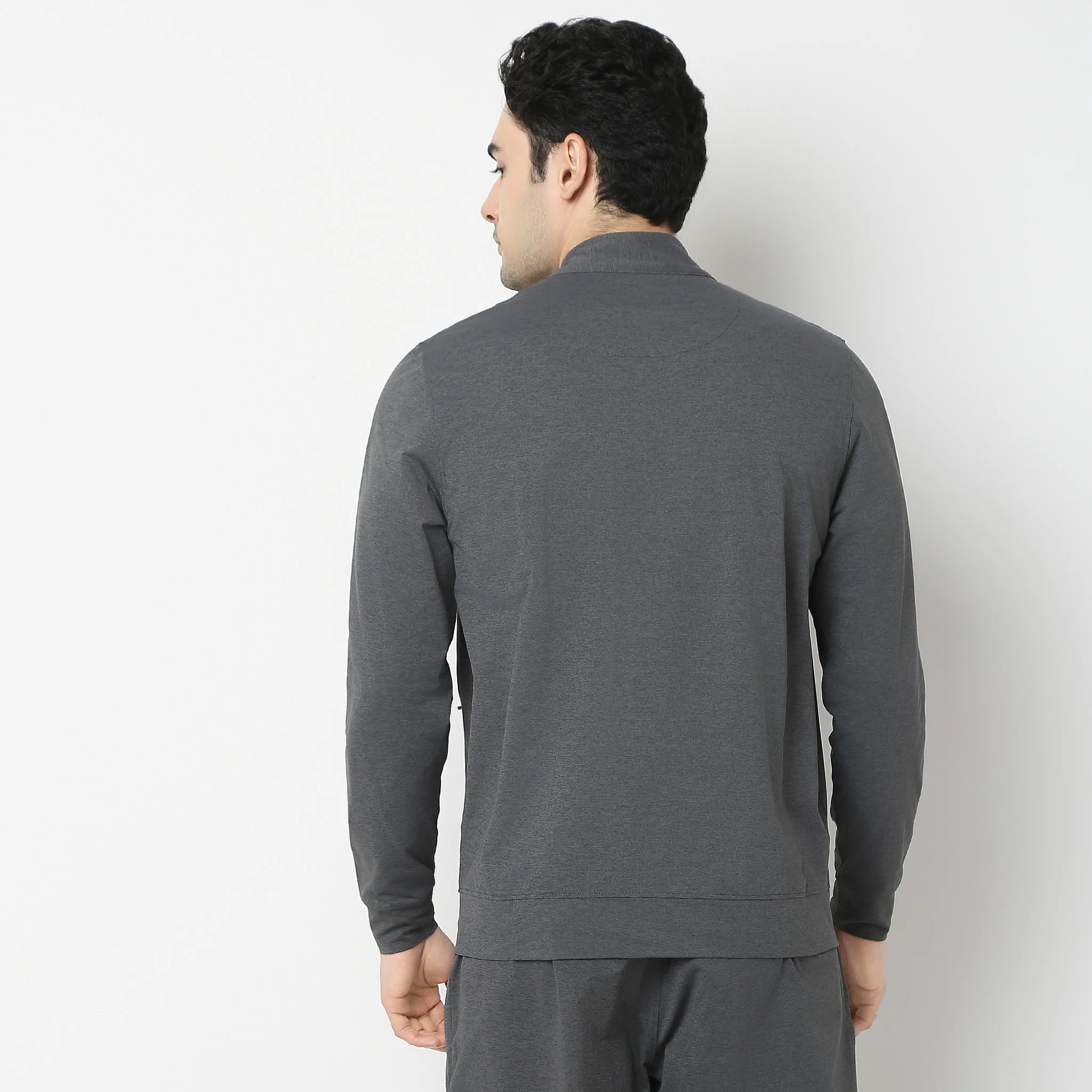 AirJack™ 24 - Regular Fit Solid Jacket With 2 Zip Pockets. LightWeight, breathable - perfect for all Weather. - Image 57