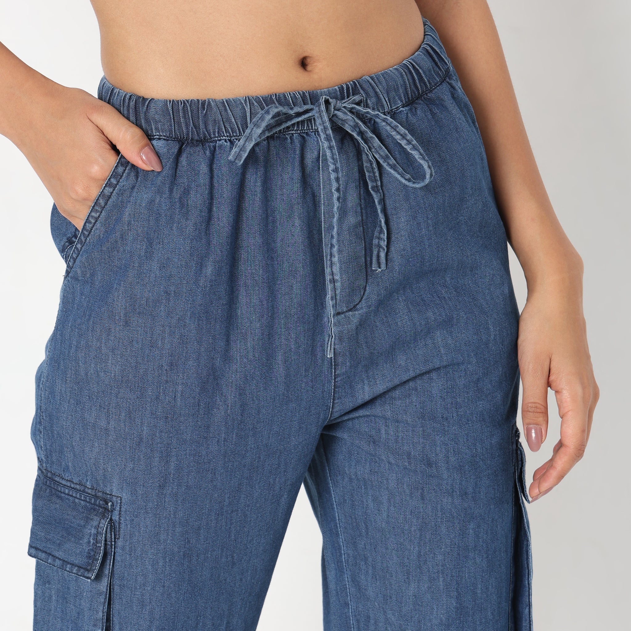 Regular Fit Solid Jeans - Image 4