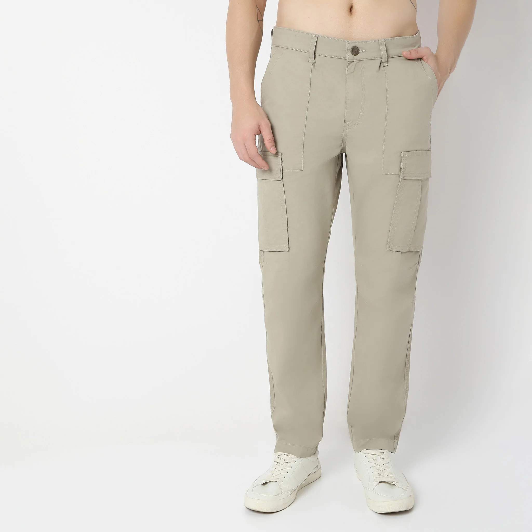 Messenger Cargos™ Pants Rugged Herringbone Weave Mid Rise - Image 12