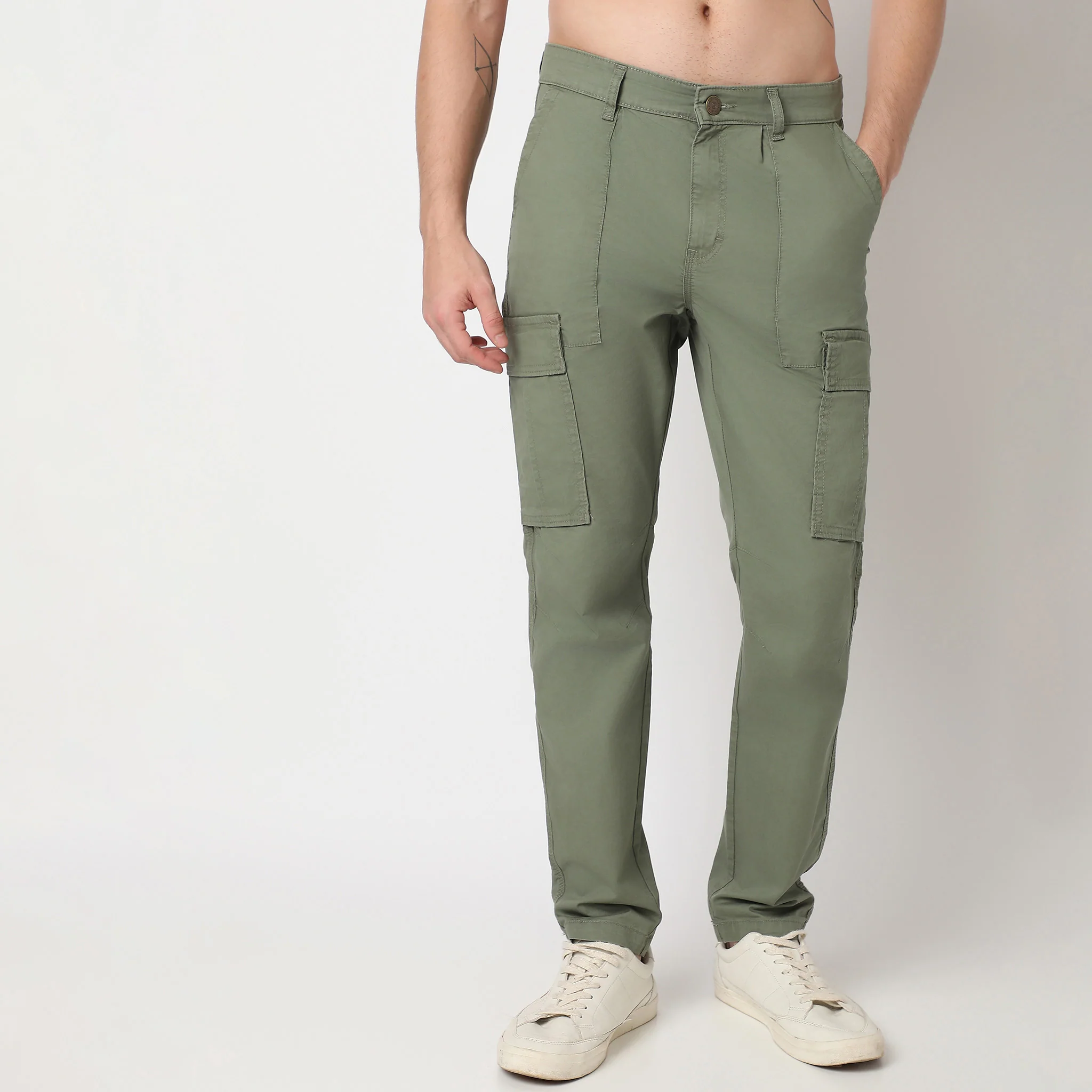 Messenger Cargos™ Pants Rugged Herringbone Weave Mid Rise - Image 17