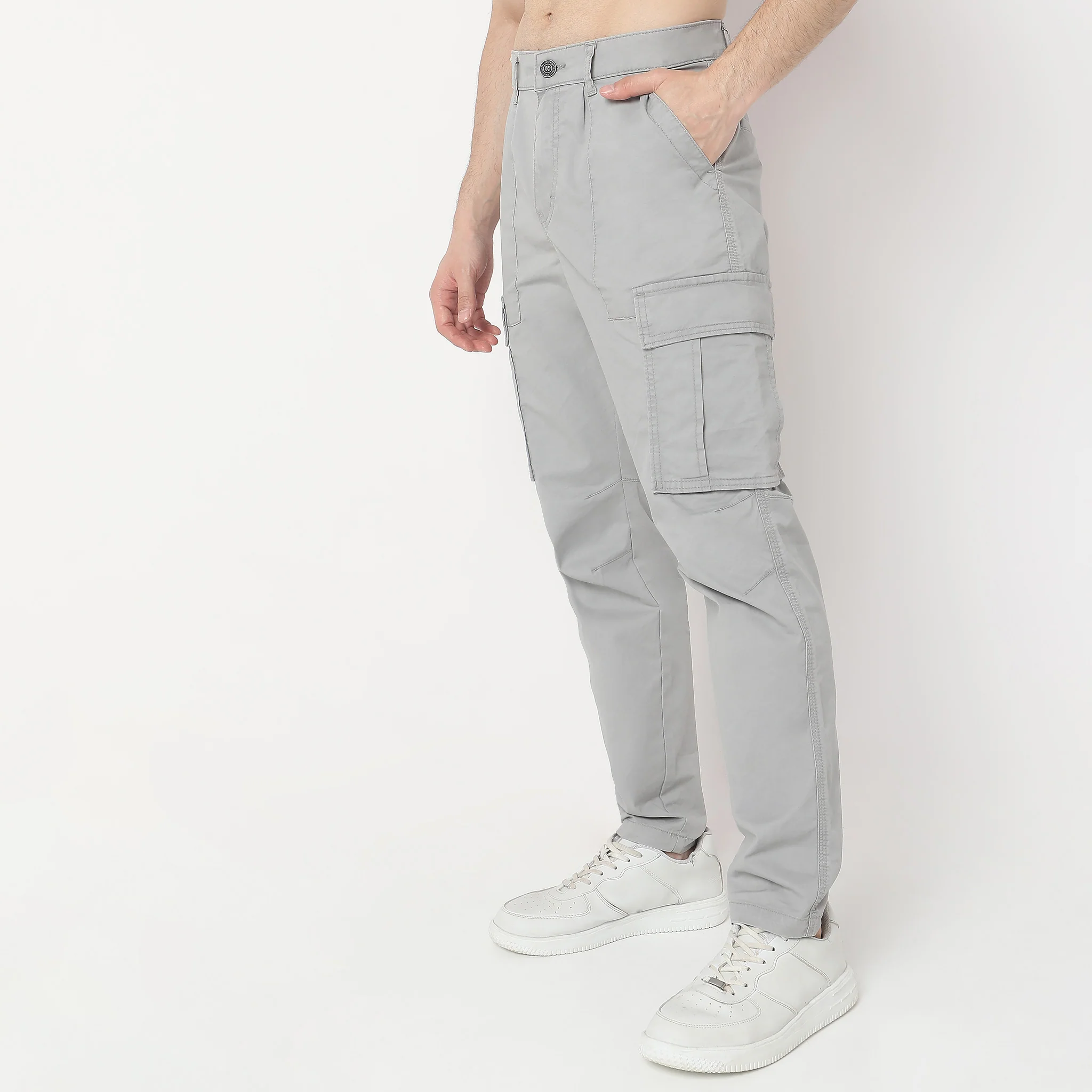 Messenger Cargos™ Pants Rugged Herringbone Weave Mid Rise - Image 5