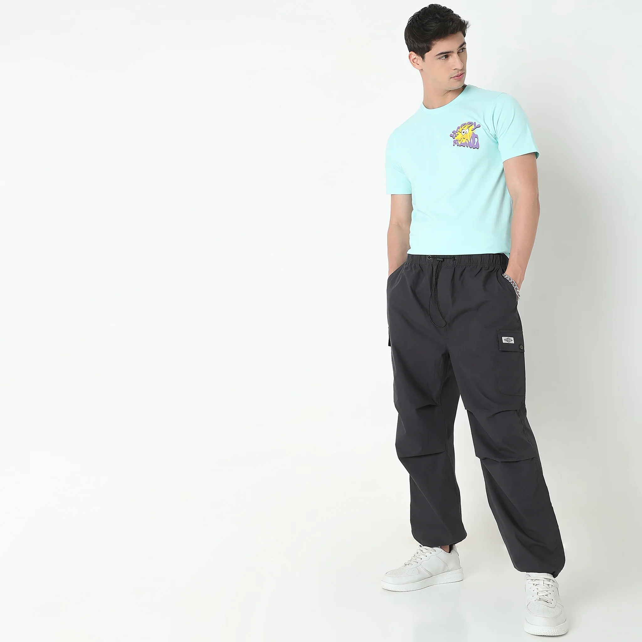 Parachute Cargos - Mid Rise - Image 11