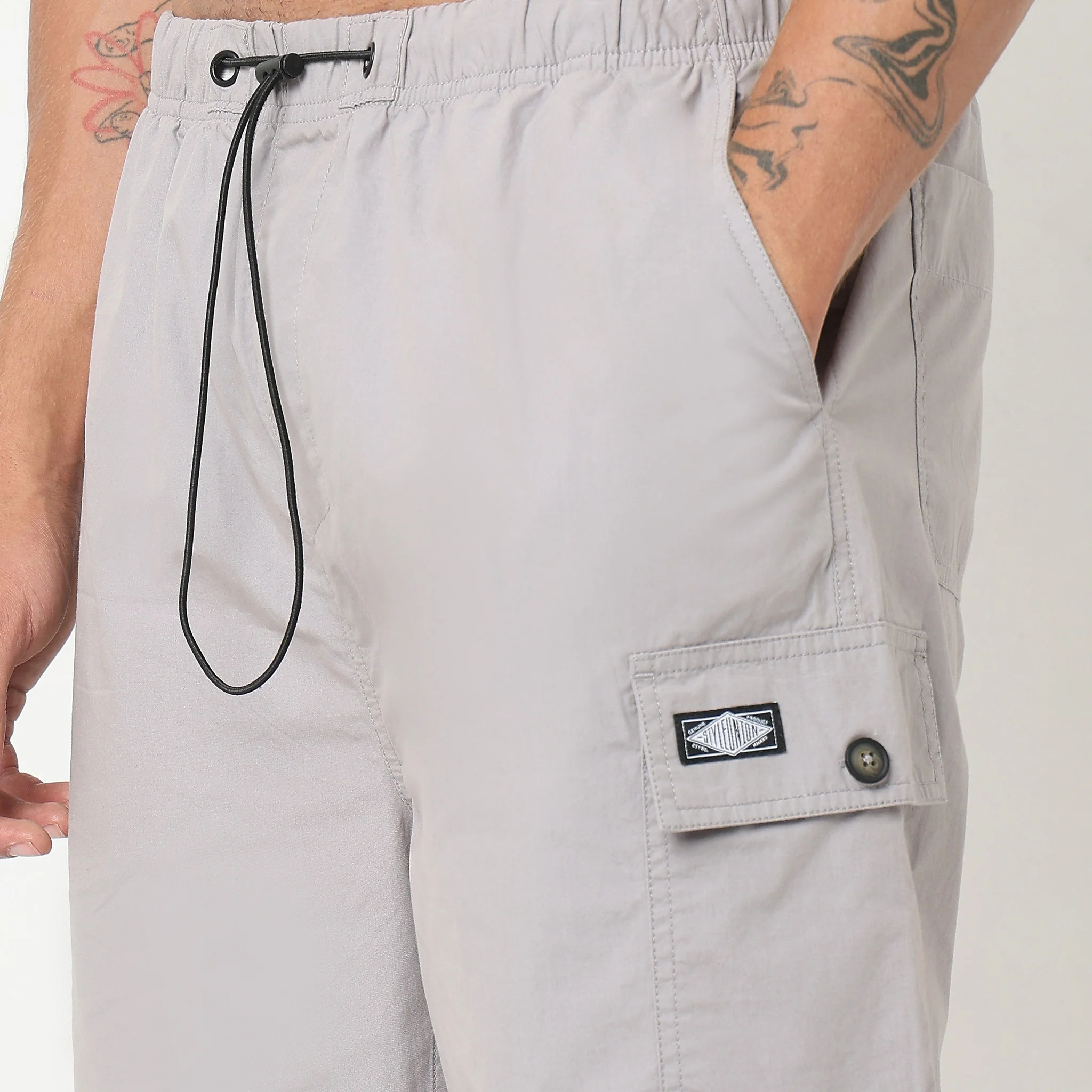 Parachute Cargos - Mid Rise - Image 4