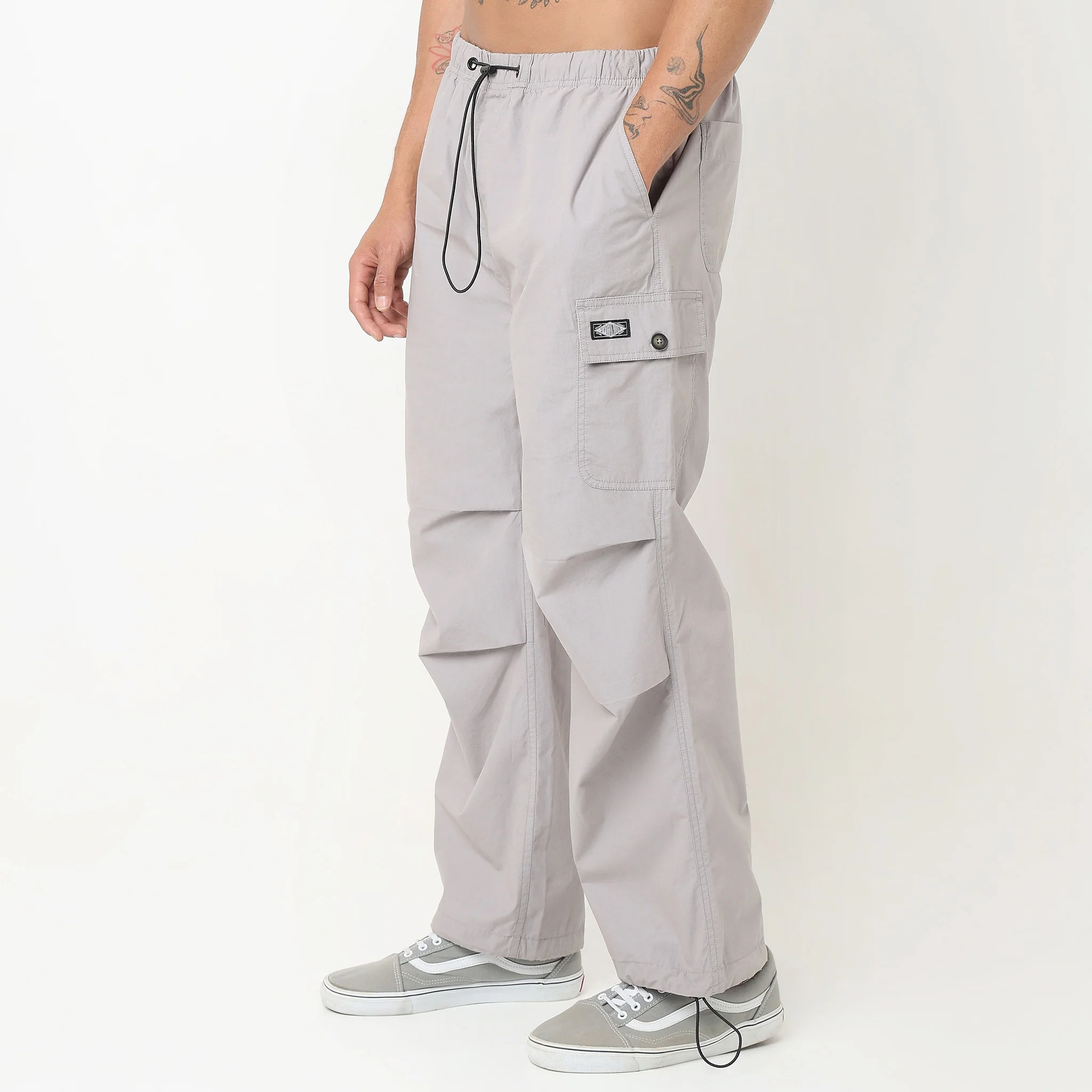 Parachute Cargos - Mid Rise - Image 5
