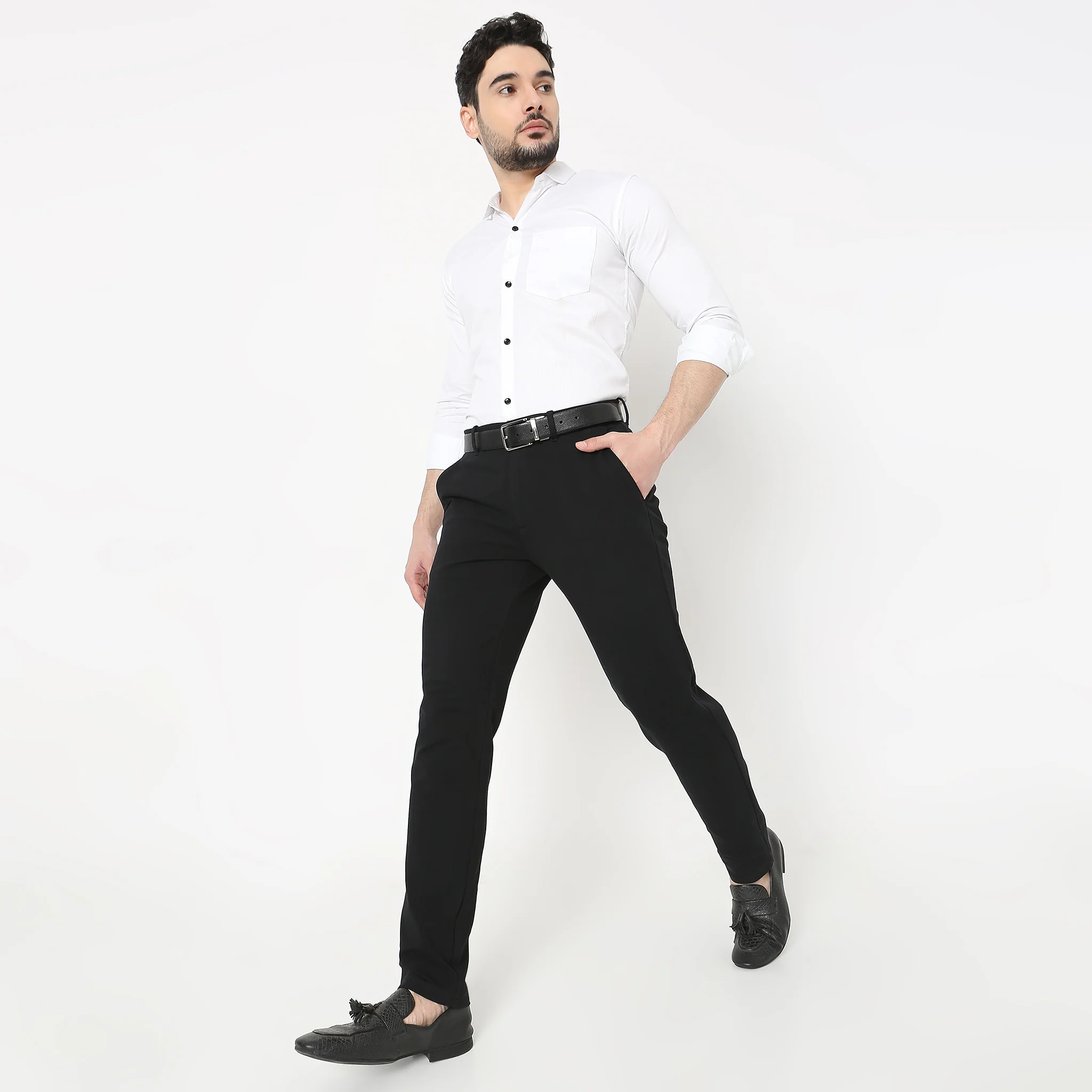 Knit Crop Chinos™  - Ulitimate Comfort - 4 Way Flexibility by E-Fast® Stretch