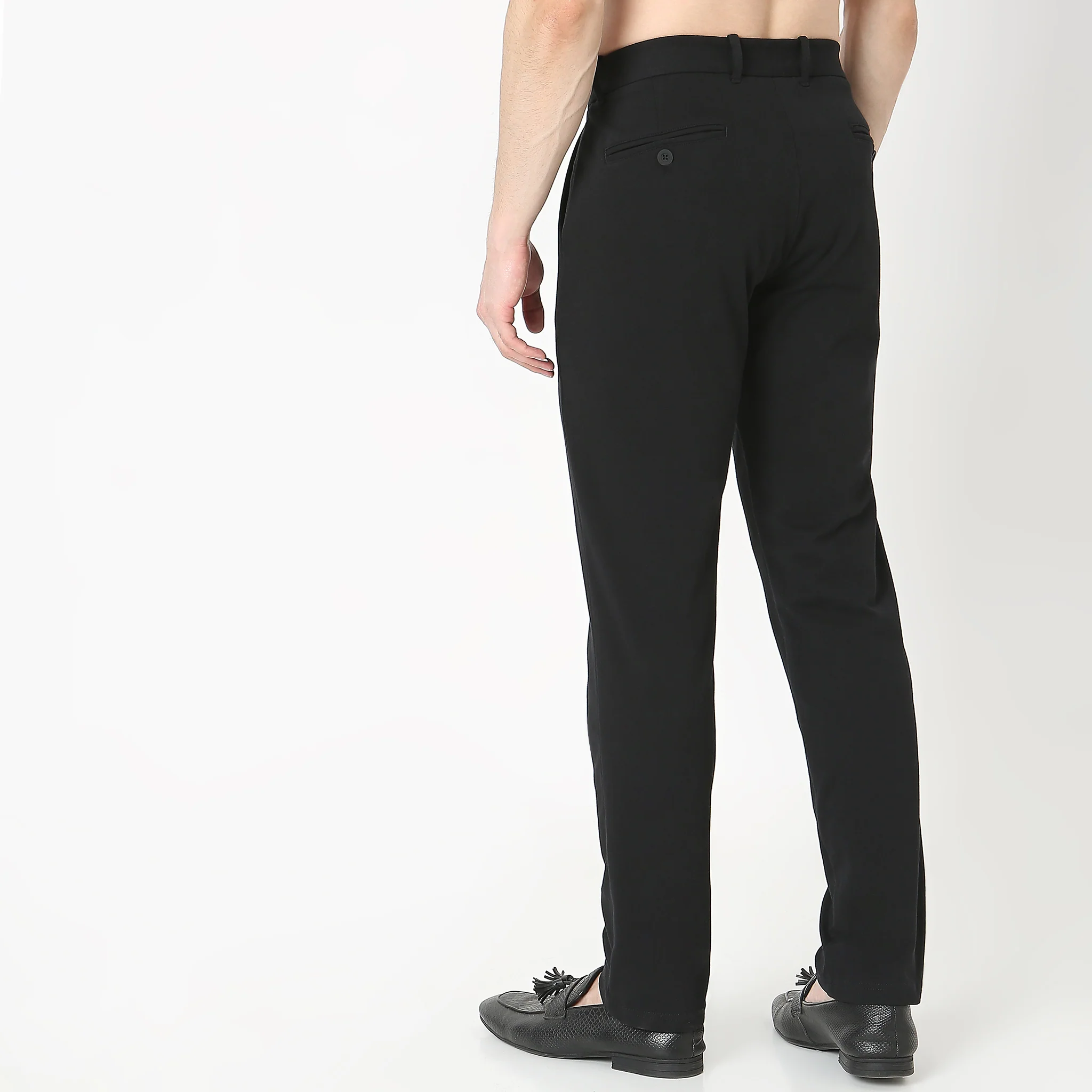 Knit Crop Chinos™  - Ulitimate Comfort - 4 Way Flexibility by E-Fast® Stretch - Image 3
