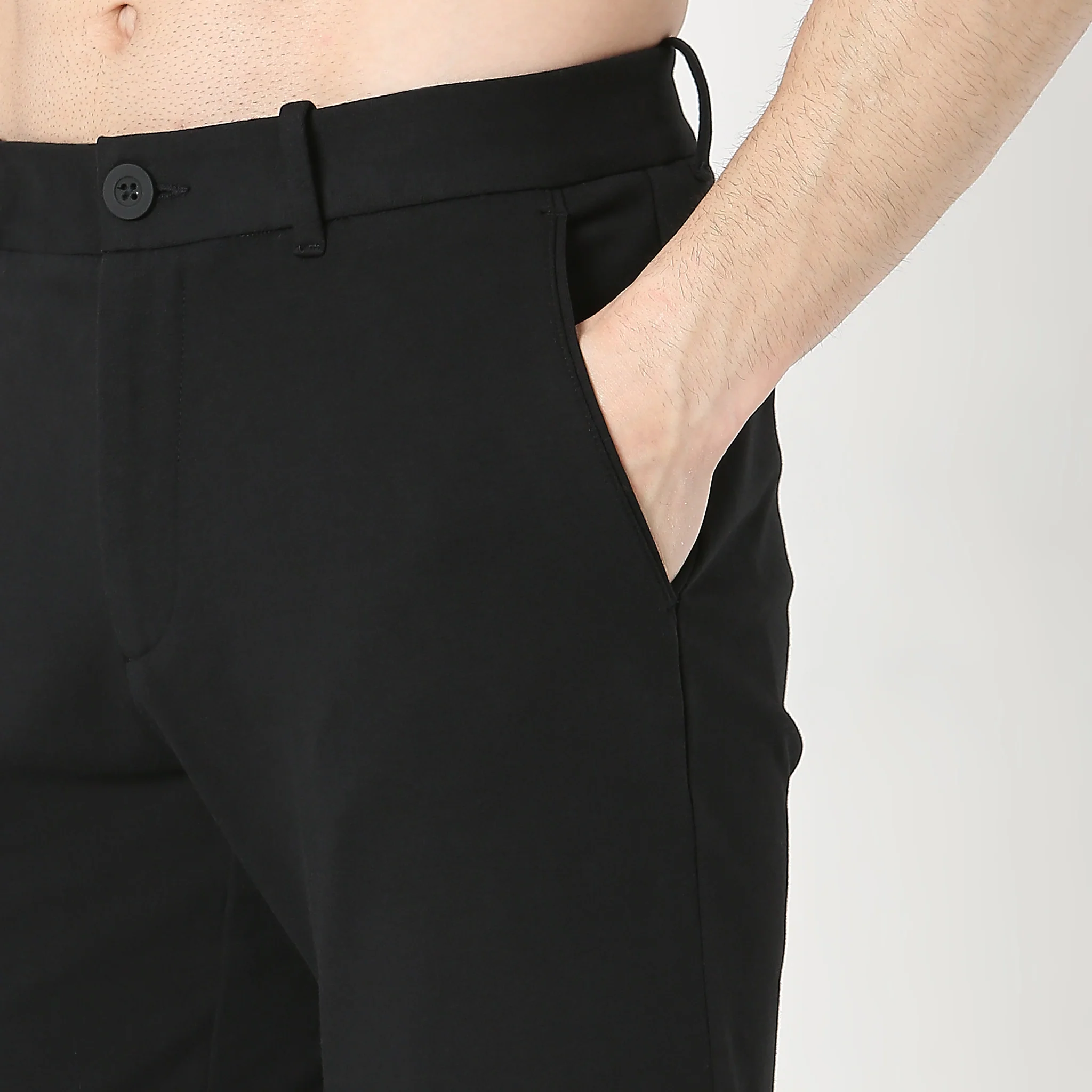 Knit Crop Chinos™  - Ulitimate Comfort - 4 Way Flexibility by E-Fast® Stretch - Image 4