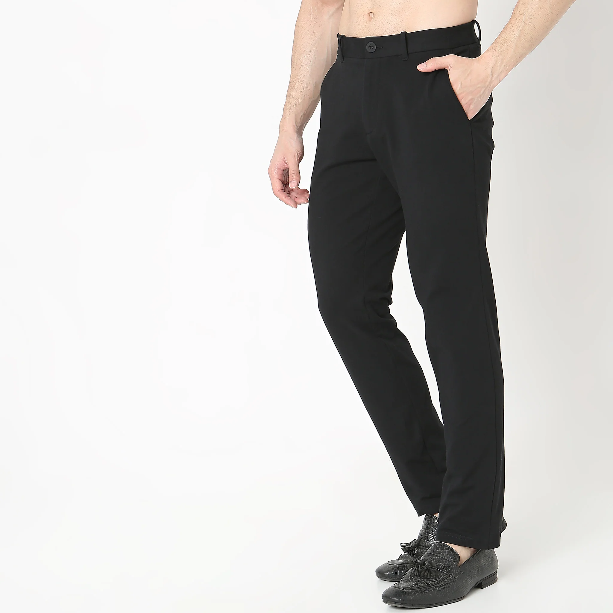 Knit Crop Chinos™  - Ulitimate Comfort - 4 Way Flexibility by E-Fast® Stretch - Image 5