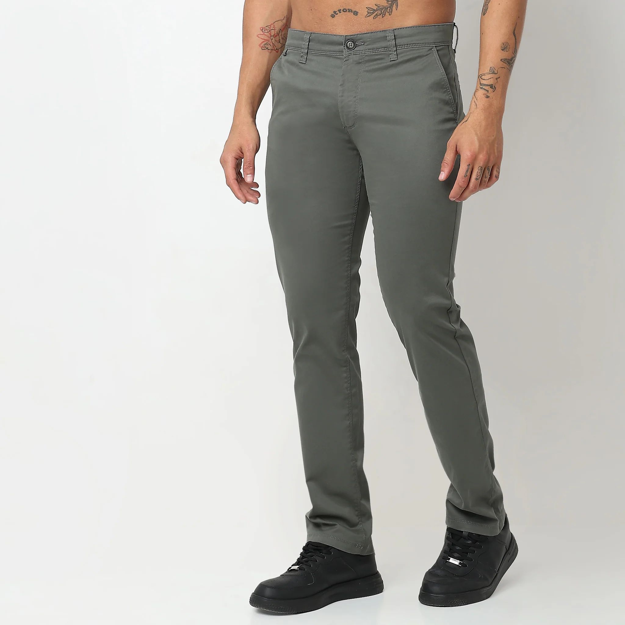 Officer Pants™ - Luxury Cotton With E-Fast Stretch - Cavalry TWill - Mid Rise Pants - Re-Pants reimagined - Image 15