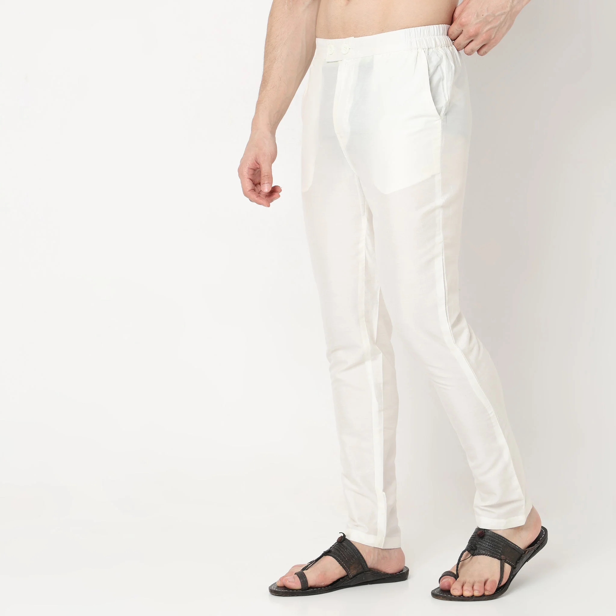 Mid Rise Ethnic Pants - Image 15