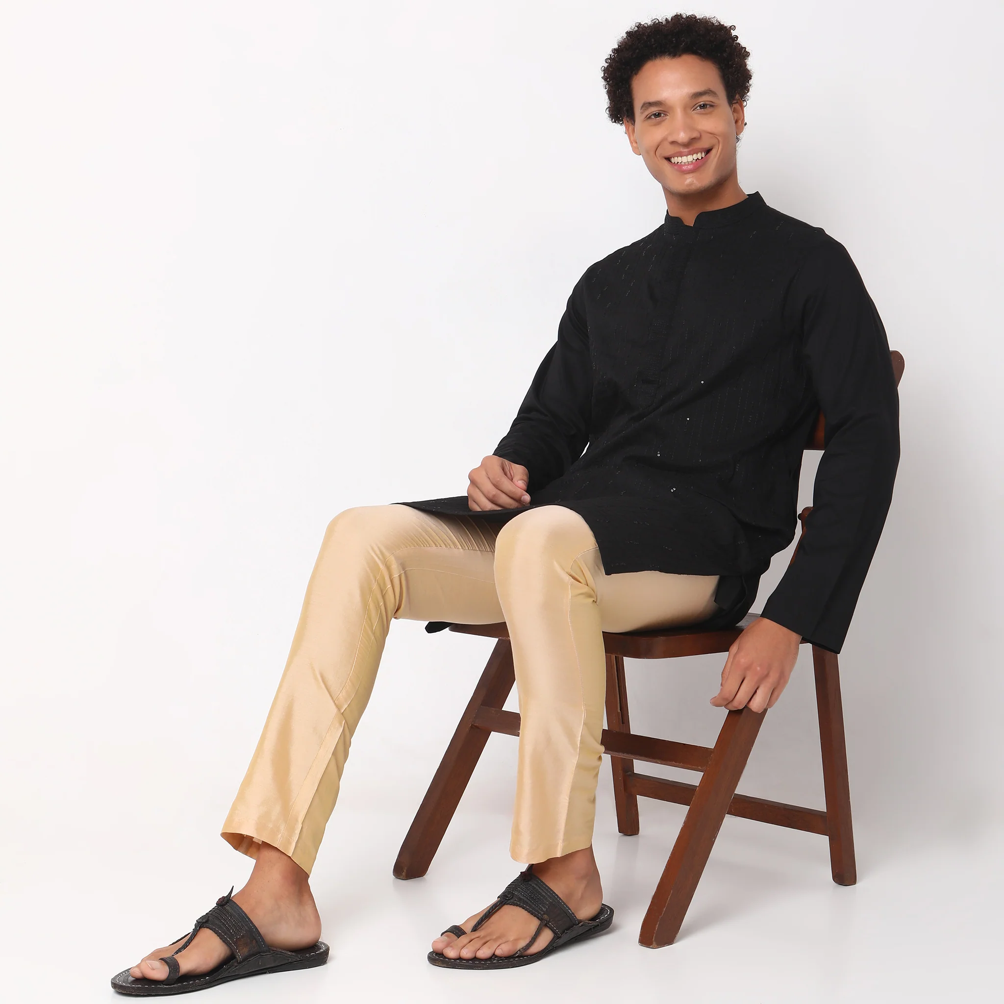 Mid Rise Ethnic Pants - Image 6