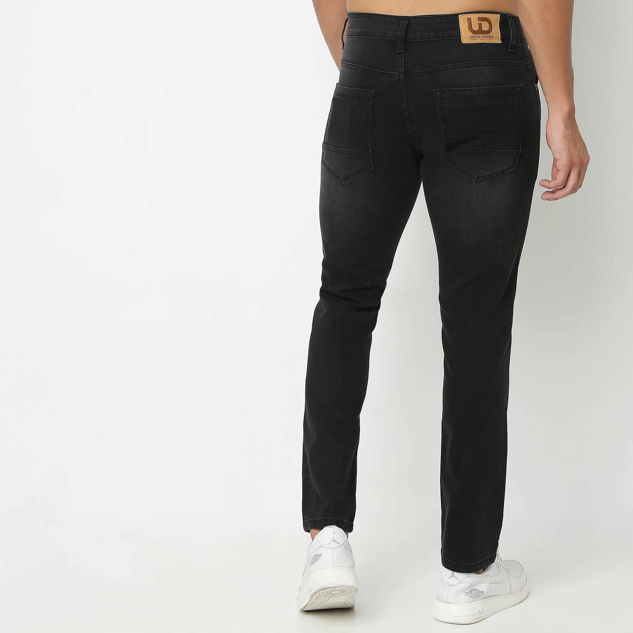 The Black Jeansᵉˣ Union of Denim® Jet-Dyed Tapered Fit Crop Length E-fast® Stretch - Image 3
