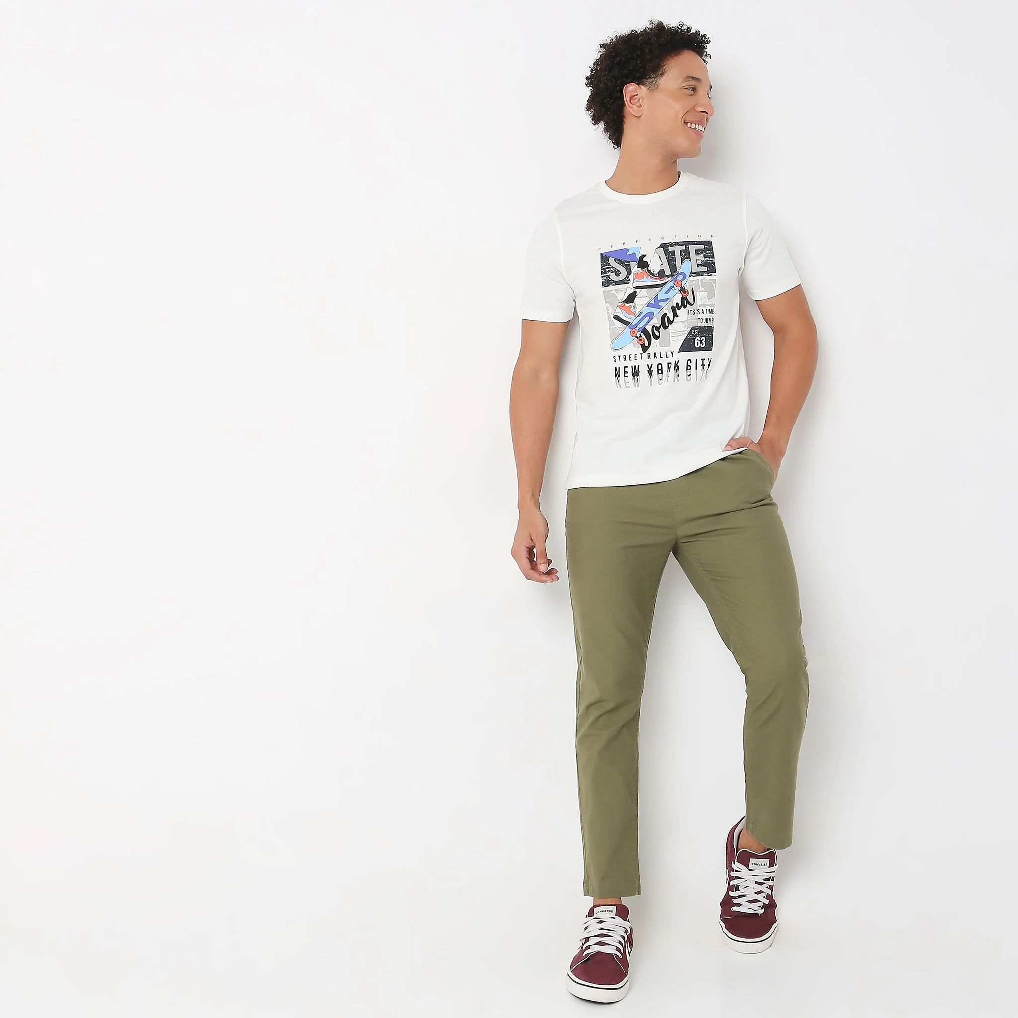 Retreaters™ Mid Rise Lounge Pants - Cotton With E-Fast® Stretch