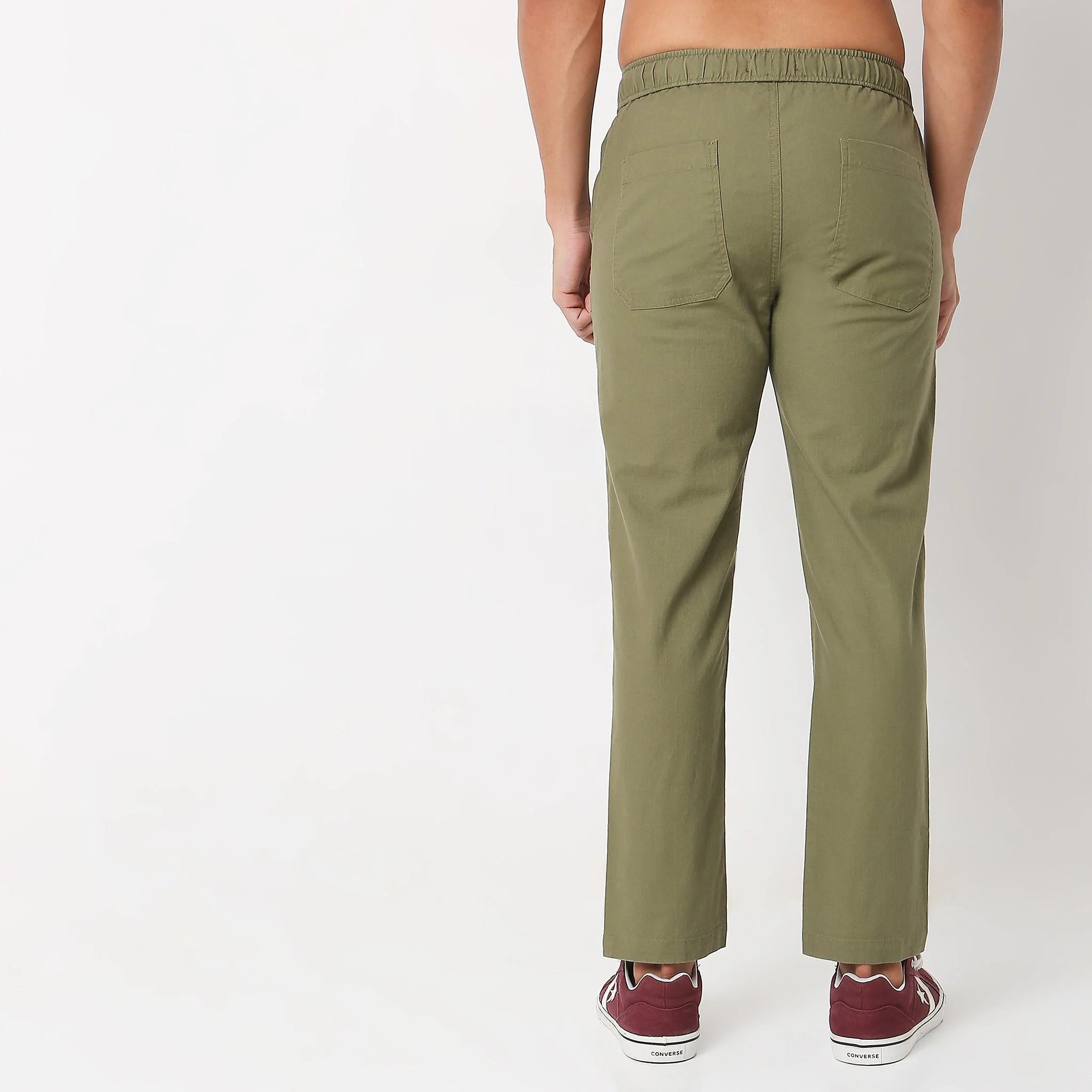 Retreaters™ Mid Rise Lounge Pants - Cotton With E-Fast® Stretch - Image 3
