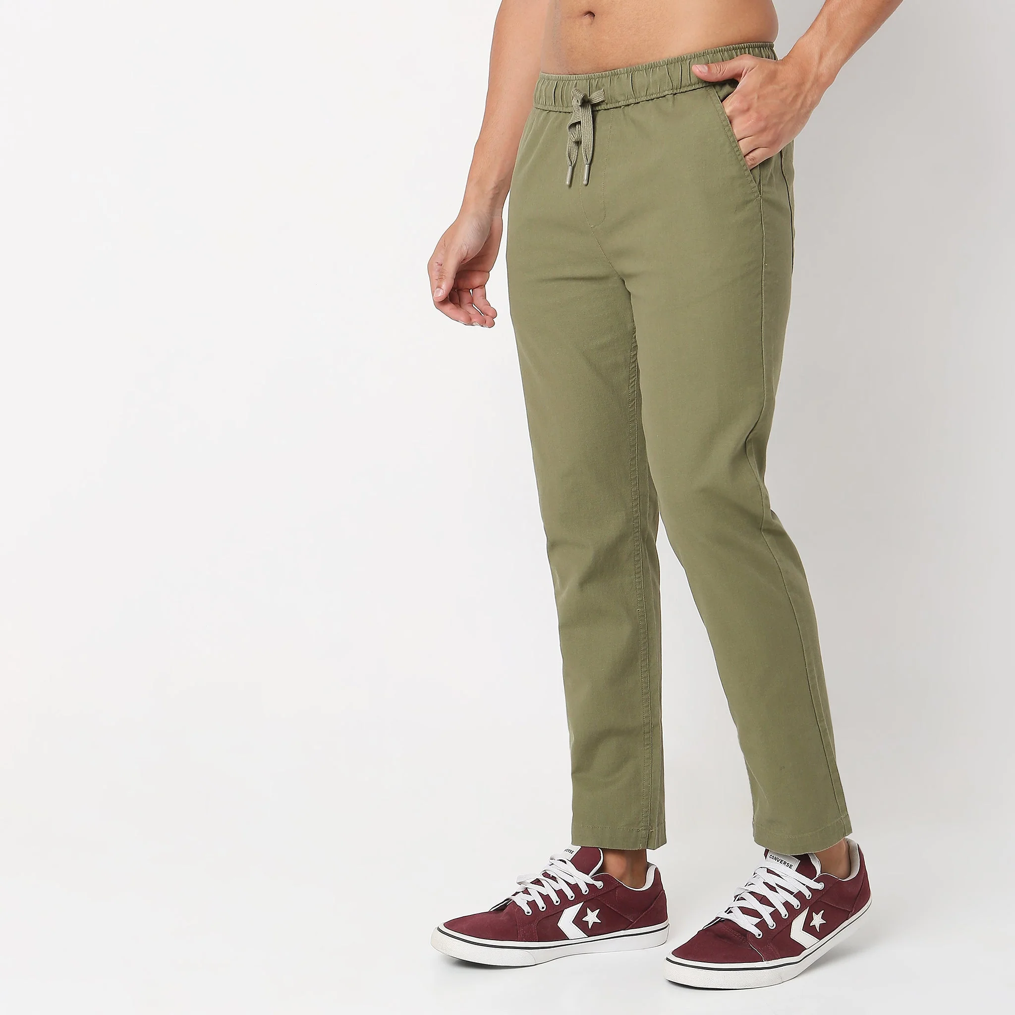 Retreaters™ Mid Rise Lounge Pants - Cotton With E-Fast® Stretch - Image 5