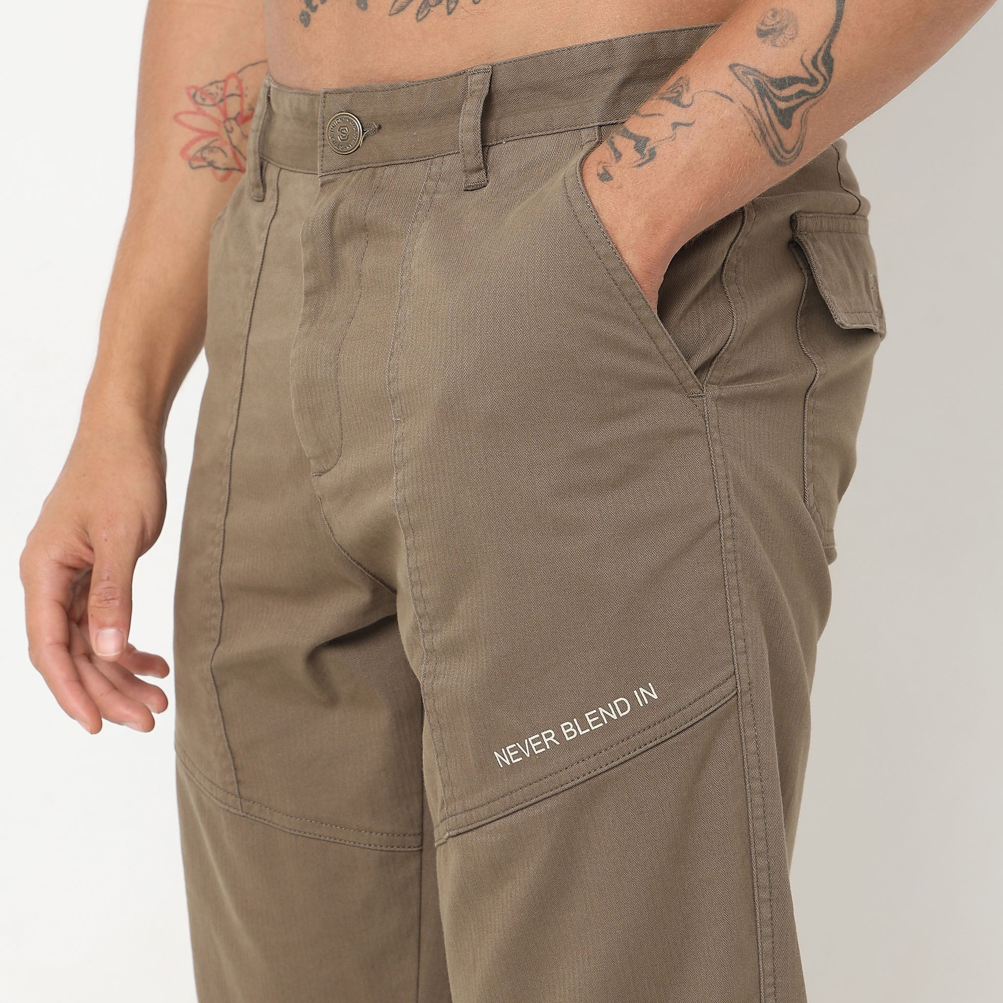 Messenger Pants™ - Modern Explorer - Never Blend In - Cotton With E-Fast Stretch Durable Pants. - Image 9