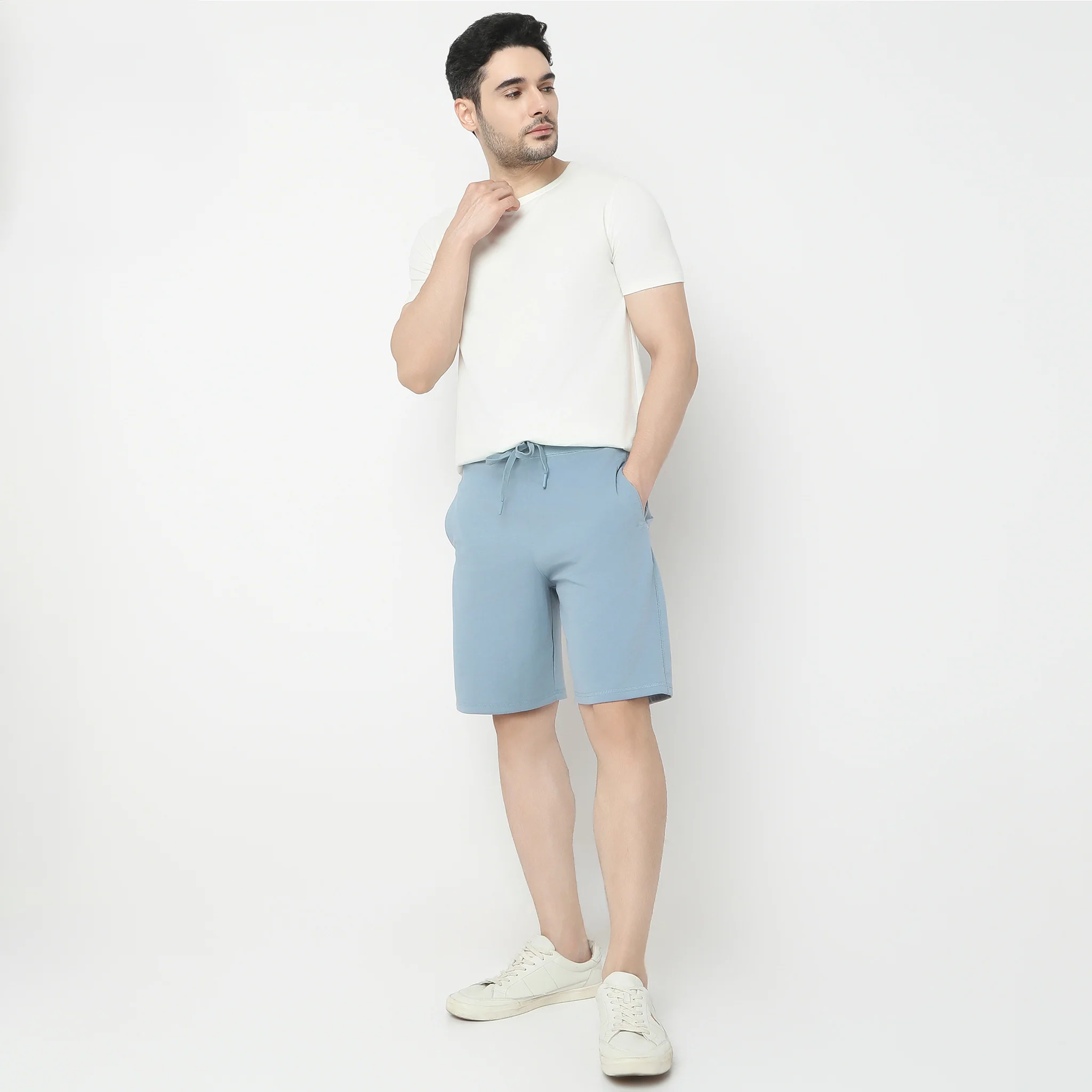 Flex Shortsᵉˣ - Looper Knit - Exclusive Fabric Comfortable Wear-Made For Movement - Image 47