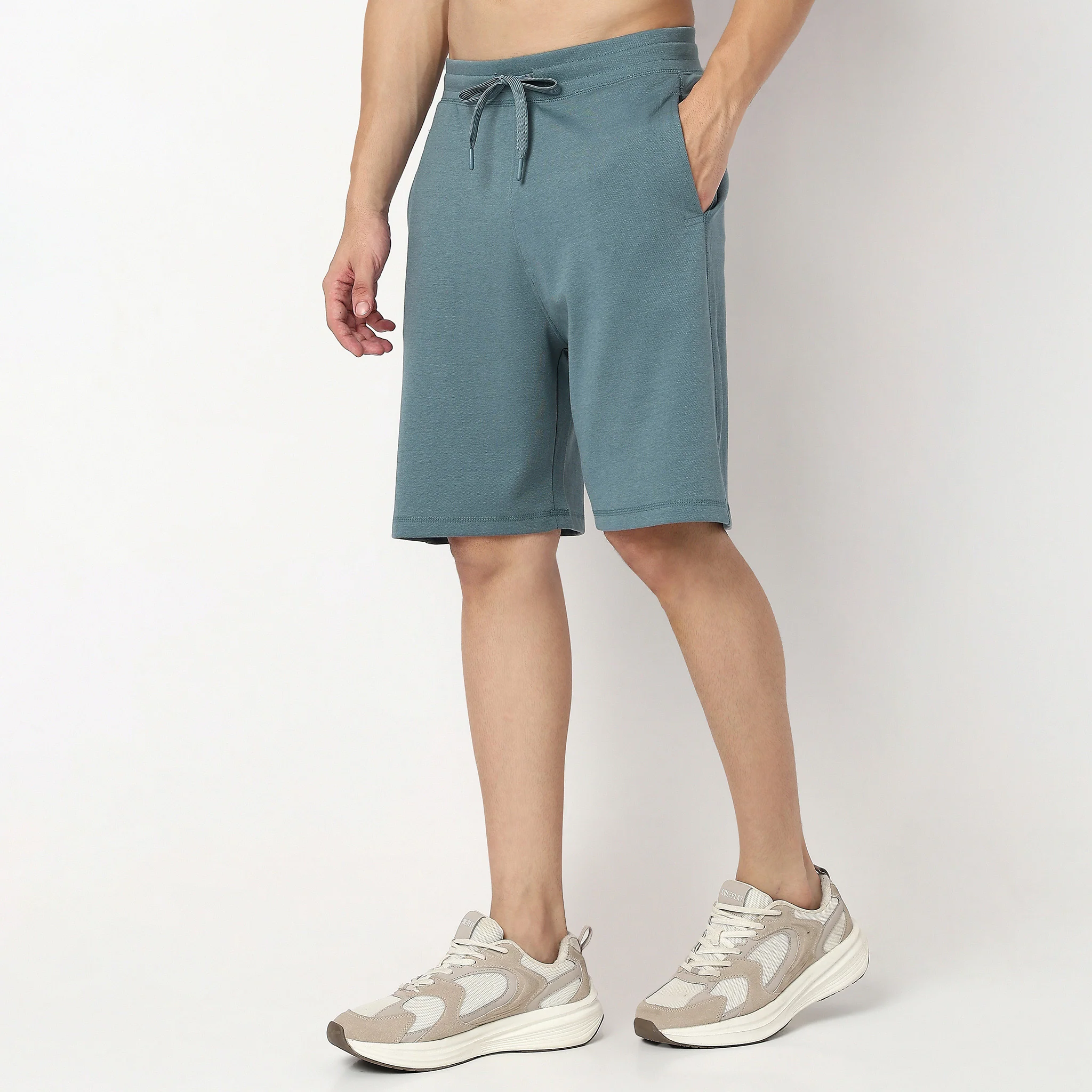 Flex Shortsᵉˣ - Looper Knit - Exclusive Fabric Comfortable Wear-Made For Movement - Image 66